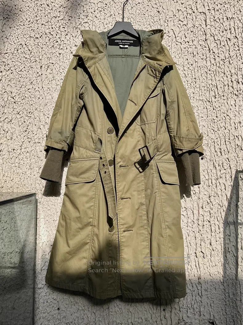 Junya Watanabe Junya Watanabe Military Long Coat Size S / US 4 / IT 40 - 7 Thumbnail