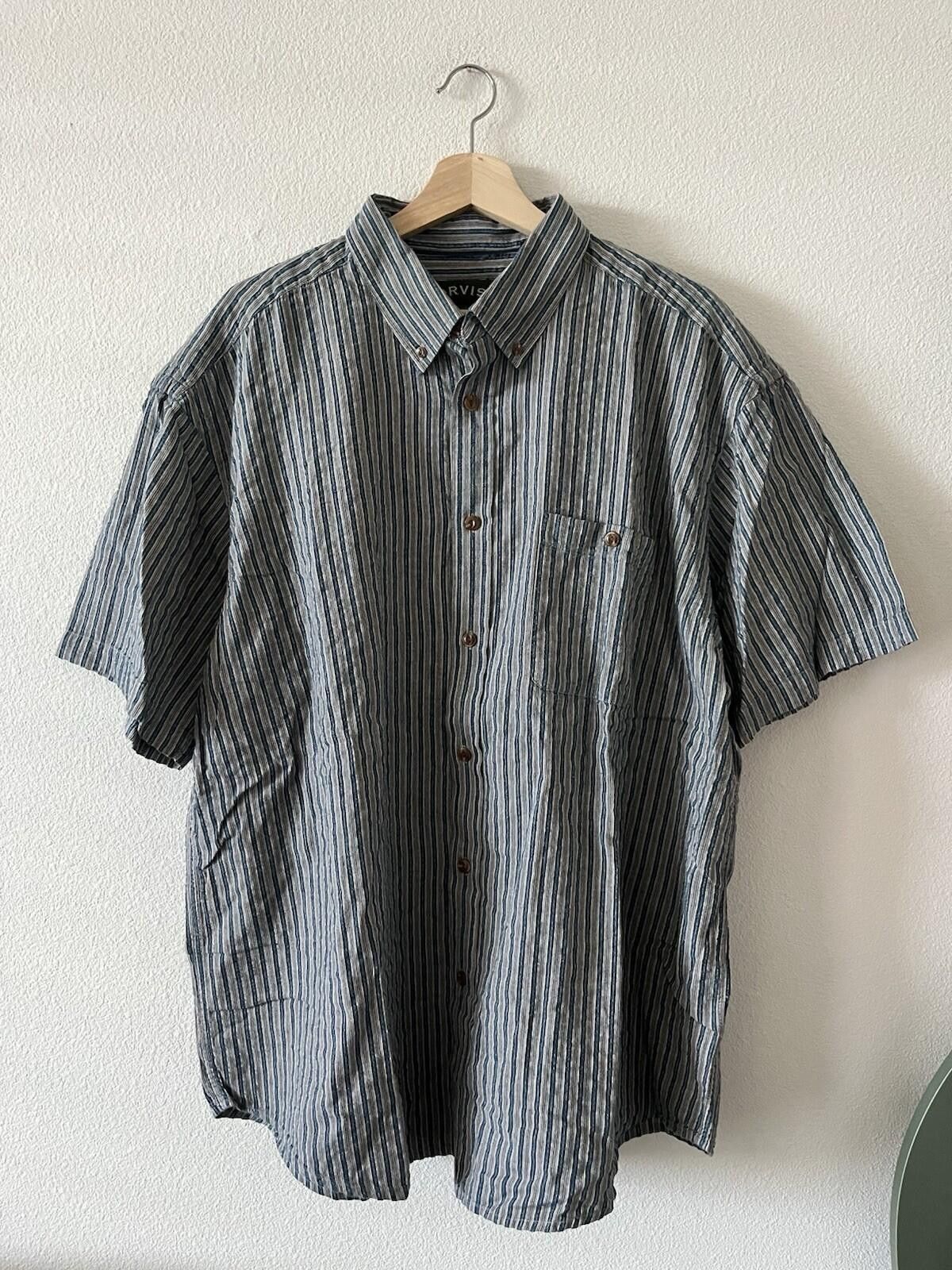 Orvis Vintage Orvis Striped Short Sleeve Button Up Shirt XXL⁠ Size US XXL / EU 58 / 5 - 1 Thumbnail
