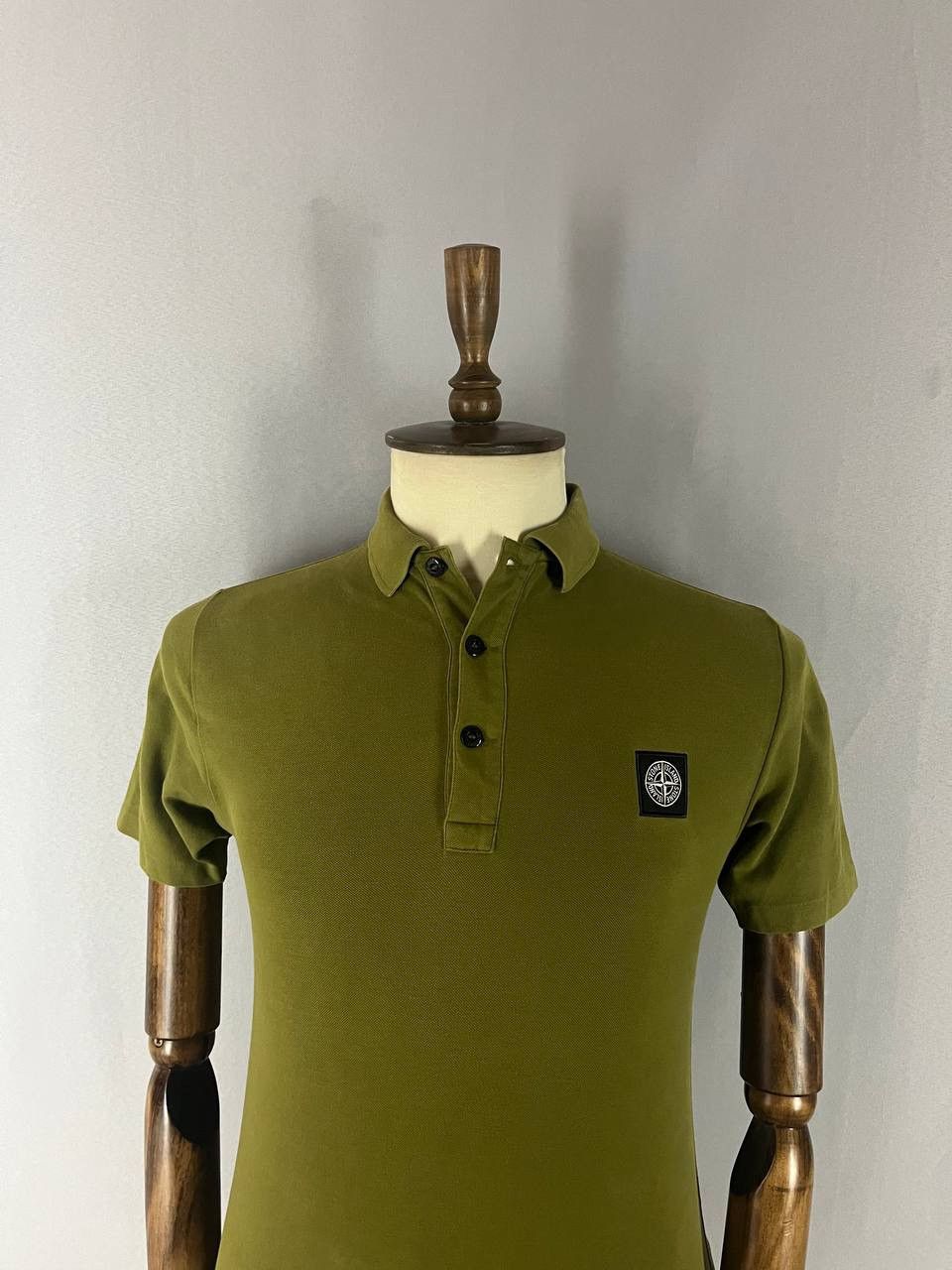 Stone Island Stone Island Polo Tee T Shirt Khaki Program Patch Size US S / EU 44-46 / 1 - 2 Thumbnail