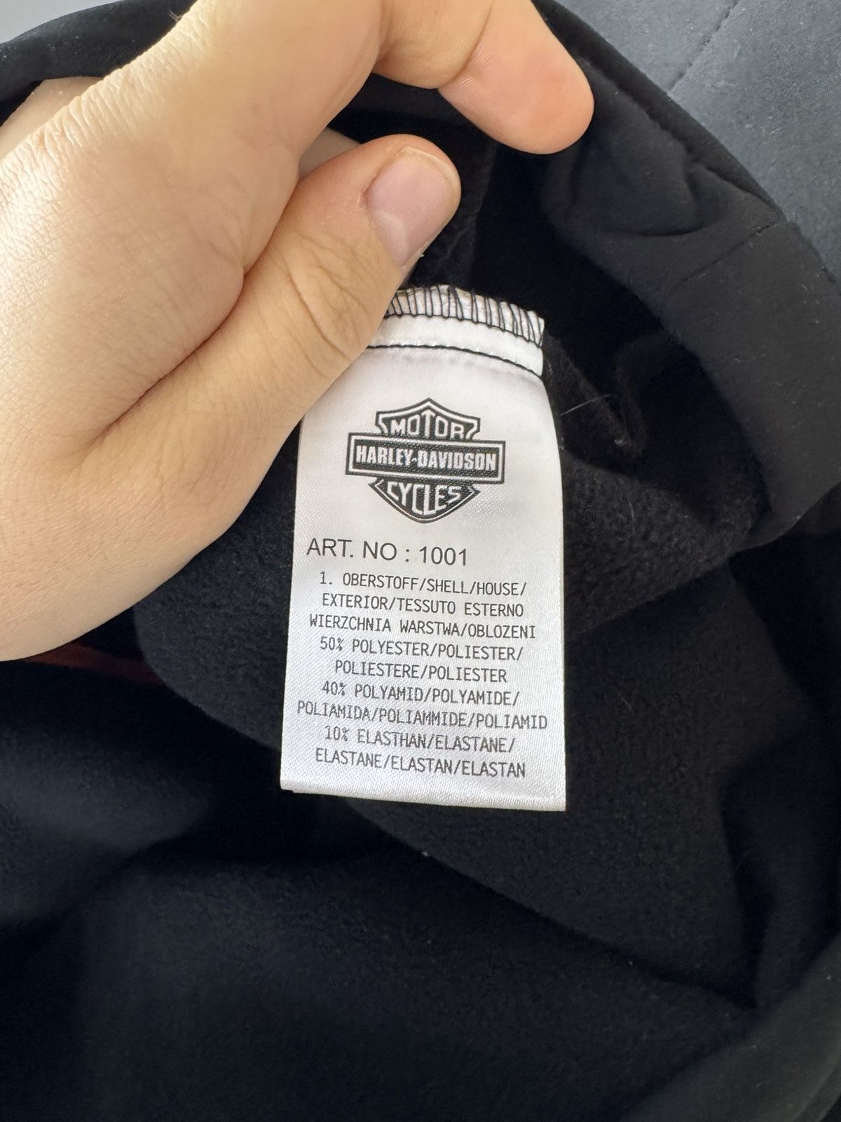 Harley Davidson Harley Davidson Moto Soft Shell Jacket Vintage choppers west Size US L / EU 52-54 / 3 - 4 Thumbnail