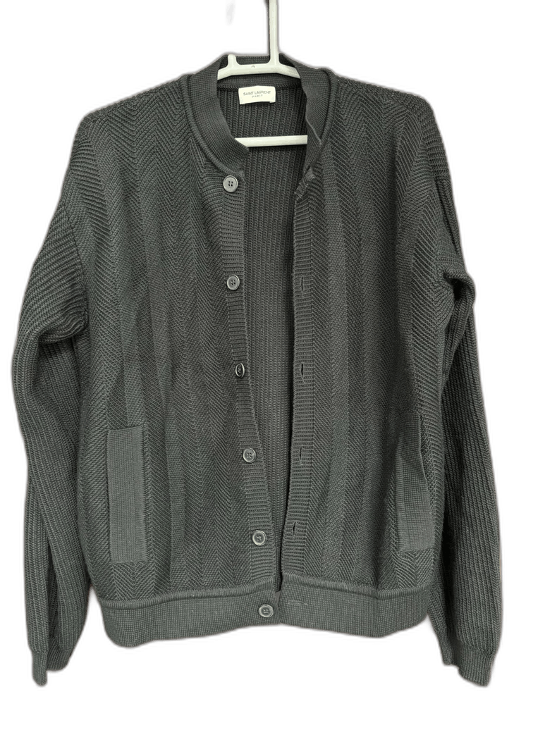Saint Laurent Paris Saint Laurent Wool Cardigan Jacket for Men Size US M / EU 48-50 / 2 - 1 Thumbnail