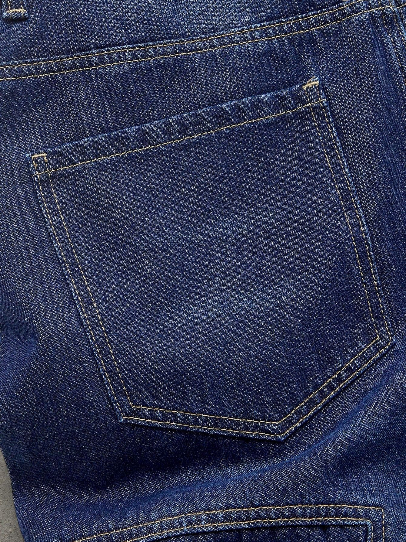 Japanese Brand Slim stacked graphic jeans Size US 32 / EU 48 - 4 Thumbnail