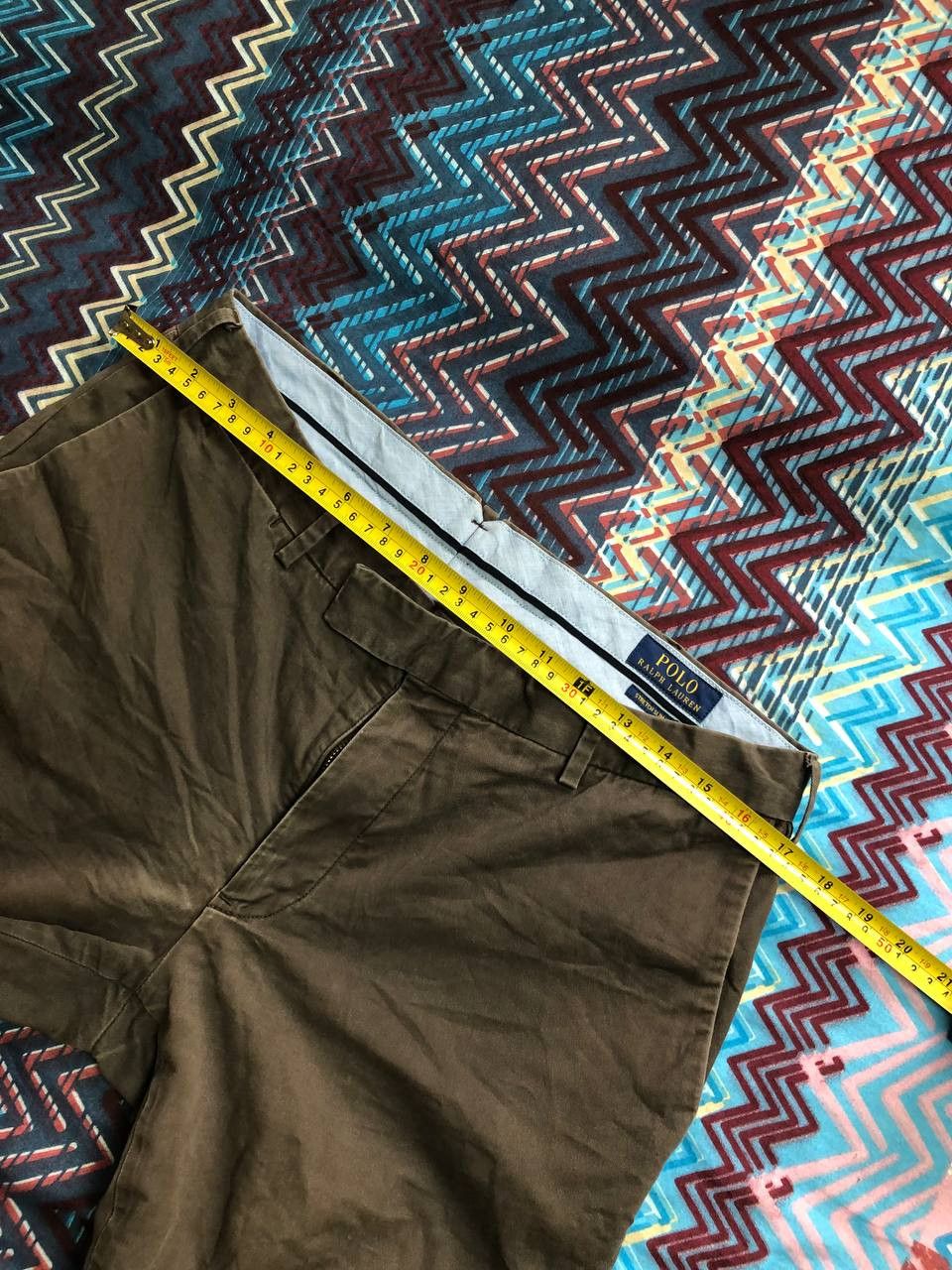 Lauren Ralph Lauren × Polo Ralph Lauren × Vintage POLO RALPH LAUREN SMALL LOGO CASUAL CHINO PANTS Size US 33 - 11 Thumbnail