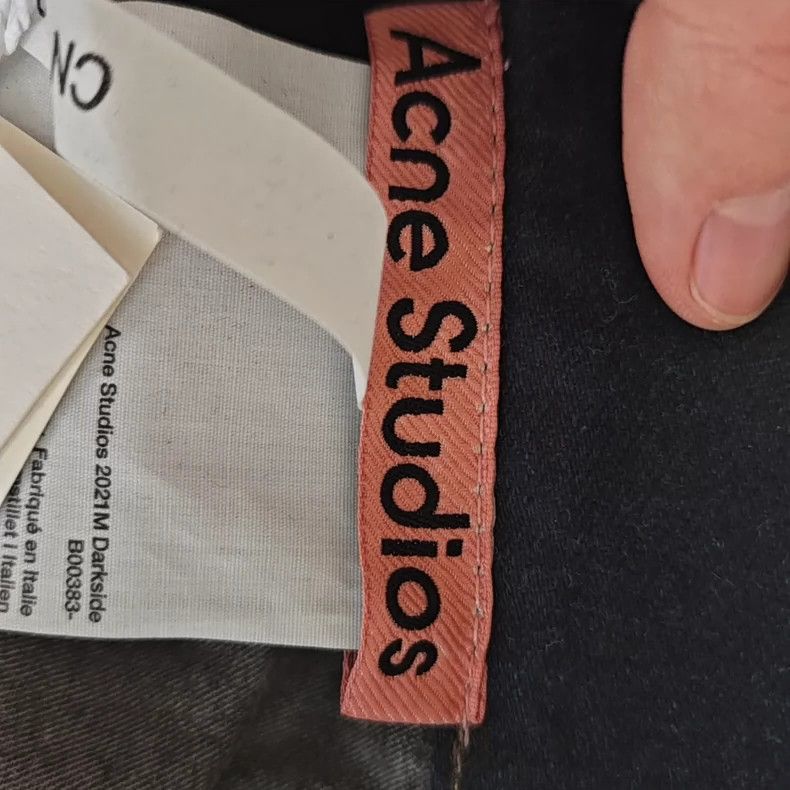 Acne Studios Acne studios Wash black to make old mud dyed jeans 2502-Nex Size US 32 / EU 48 - 6 Thumbnail