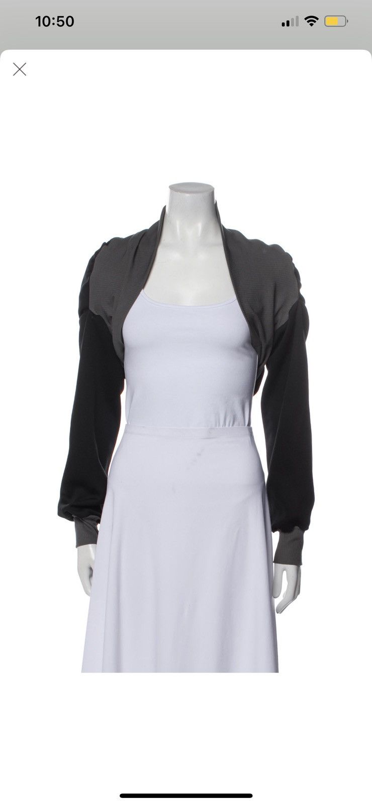 Yohji Yamamoto Vintage 2002 Yohji Yamamoto Femme bolero | Grailed