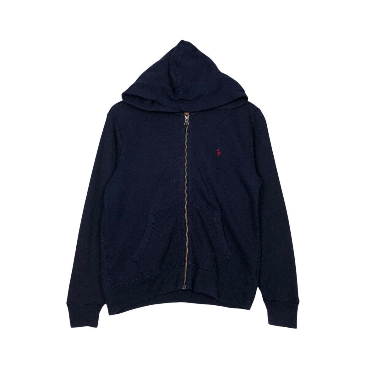 Polo Ralph Lauren 📌Vintage Cropped Zipper Jacket Polo Ralph Lauren Size US M / EU 48-50 / 2 - 2 Thumbnail