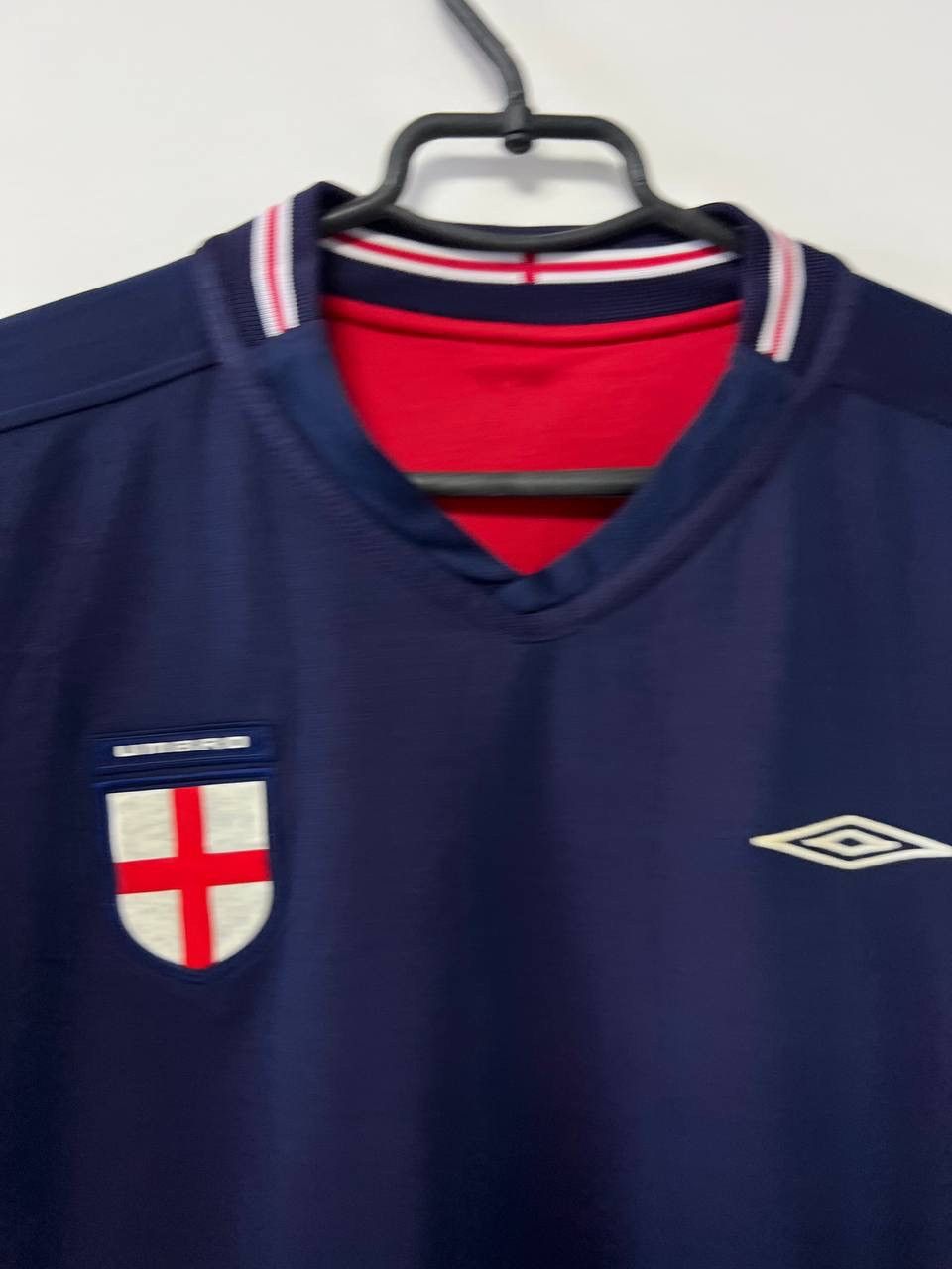 Umbro England Football Shirt 2002-2004 Away Umbro Jersey Pre XL Size US XL / EU 56 / 4 - 21 Thumbnail