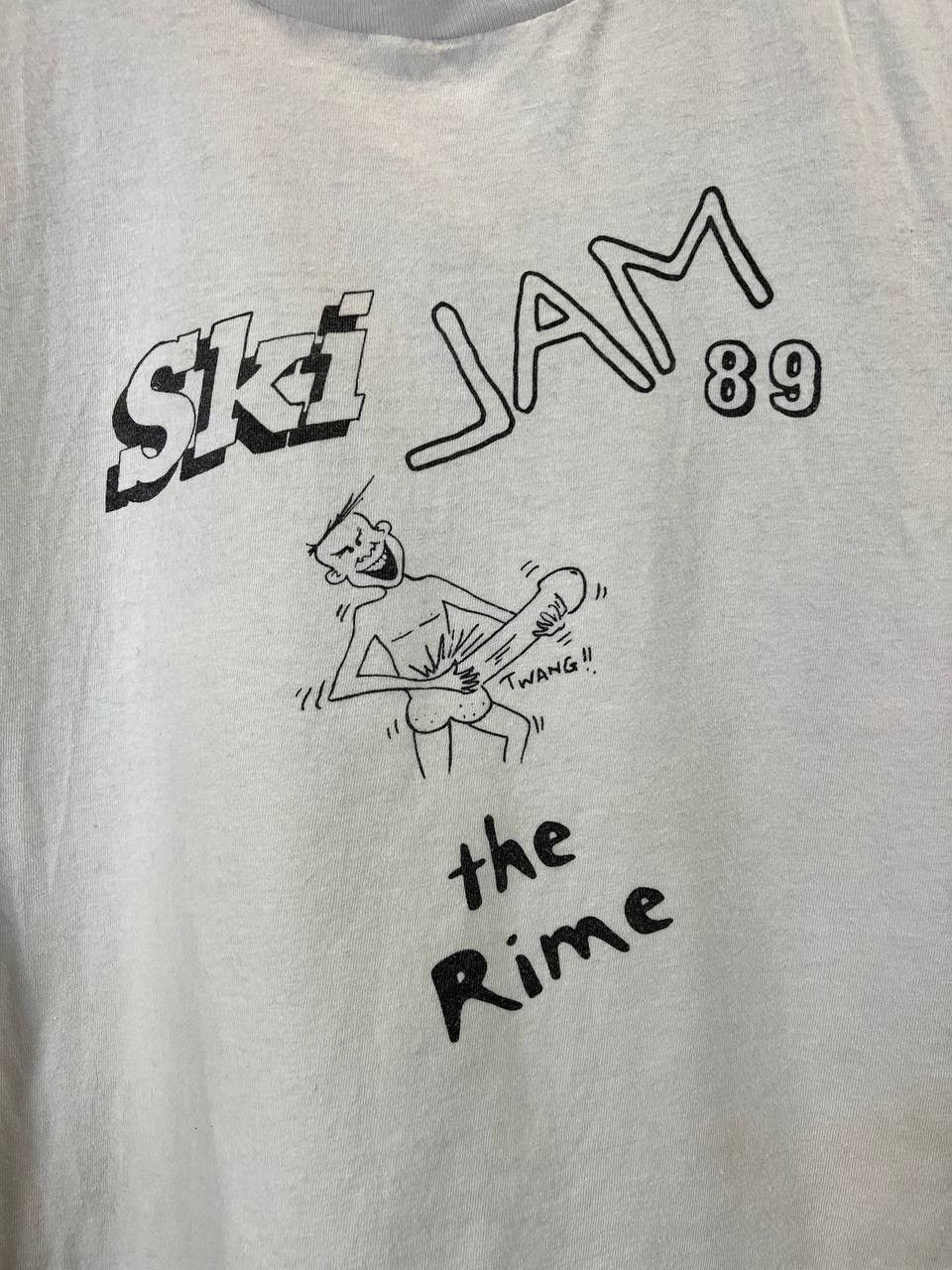 Hanes × Vintage Ski Jam 1989 made in USA vintage Hanes tank top Size US L / EU 52-54 / 3 - 3 Thumbnail