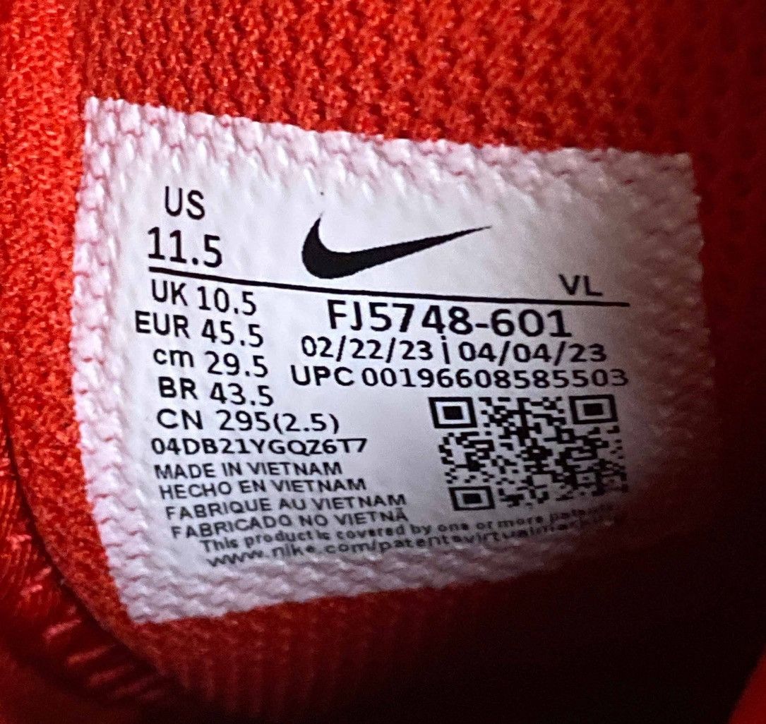 NCAA × Nike × Other Mens 11.5 Nike Force Savage Pro 3 Ohio State Buckeyes OSU PE Size US 11.5 / EU 44-45 - 3 Thumbnail
