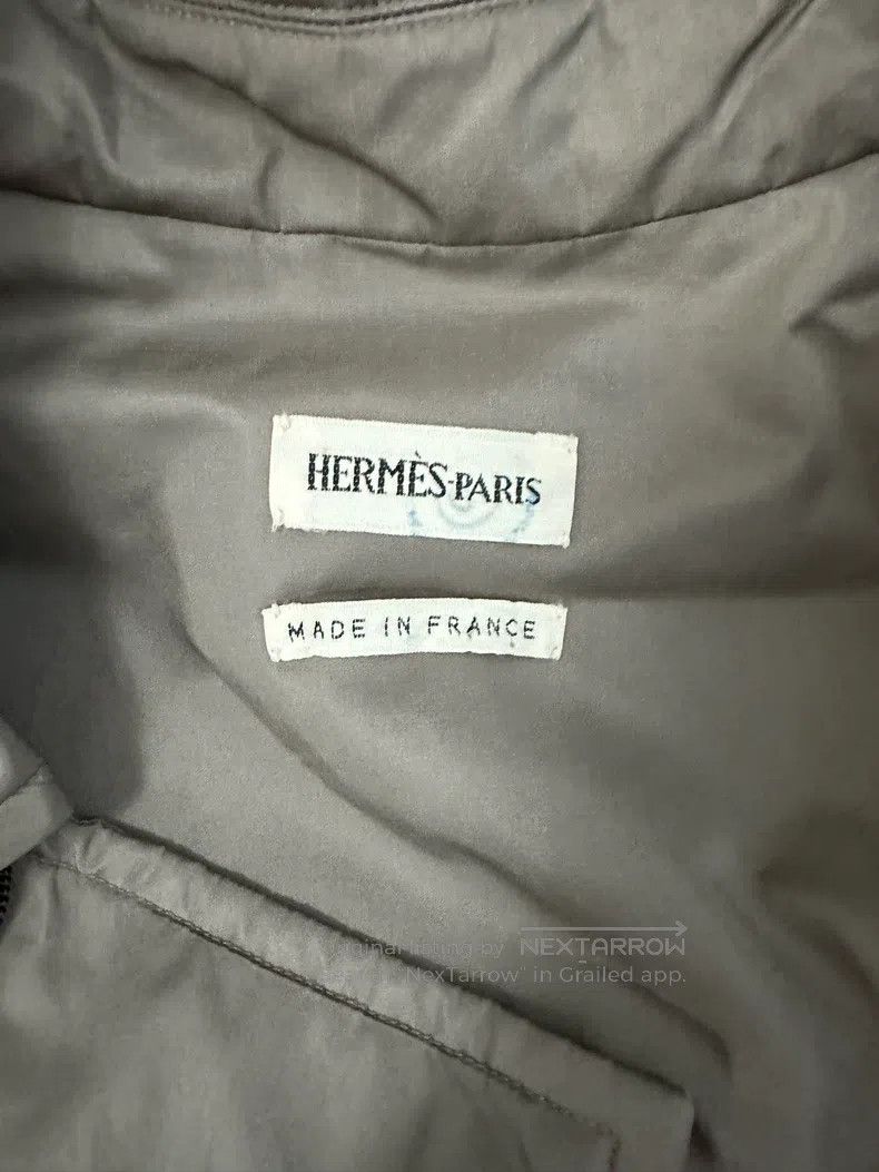 Hermes Hermes Margiela-era ladies' mid-length trench coat jacket Size M / US 6-8 / IT 42-44 - 3 Thumbnail