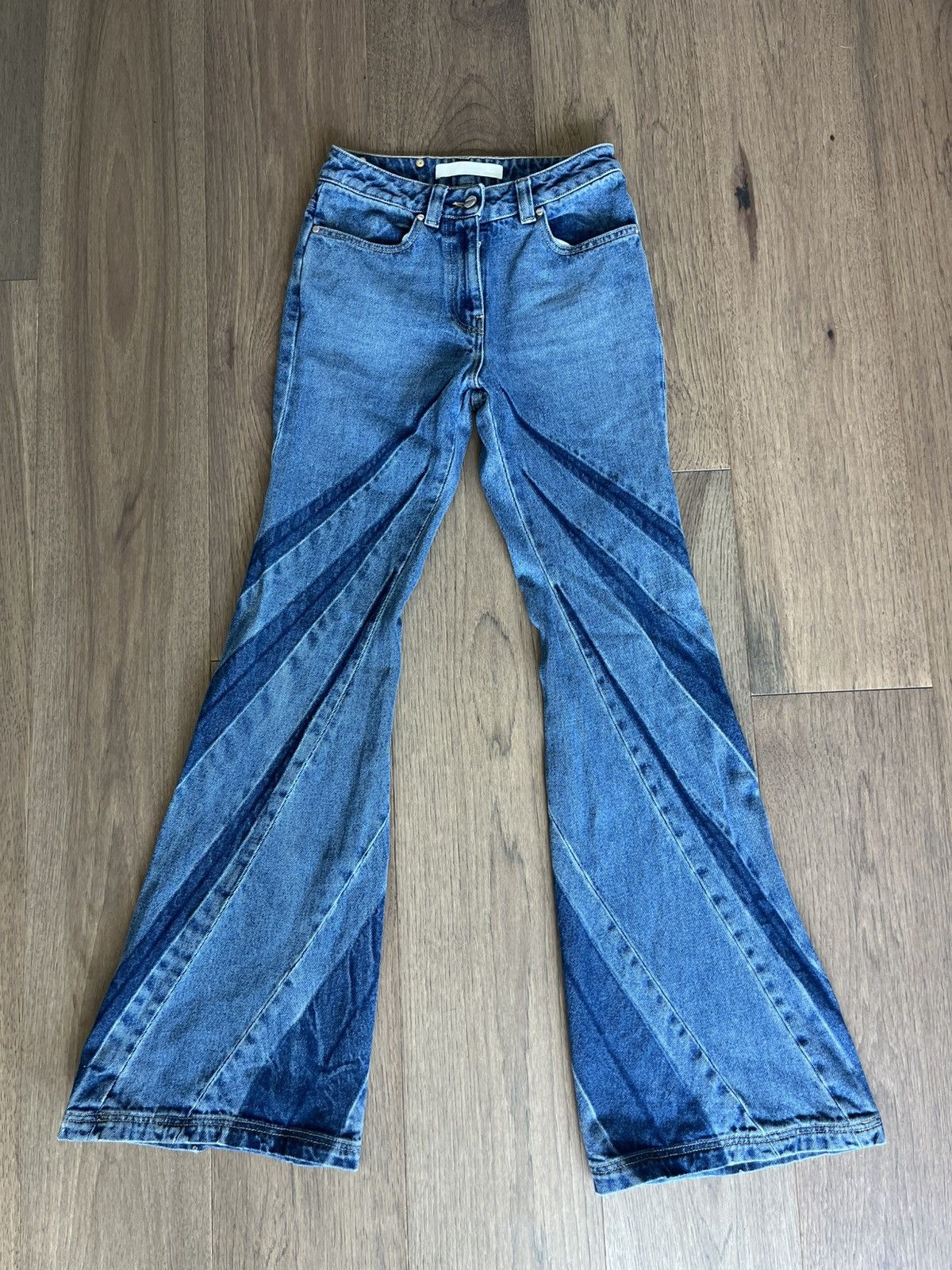 Dion Lee Dion Lee Darted Jeans Size 24" / US 00 / IT 34 - 3 Thumbnail