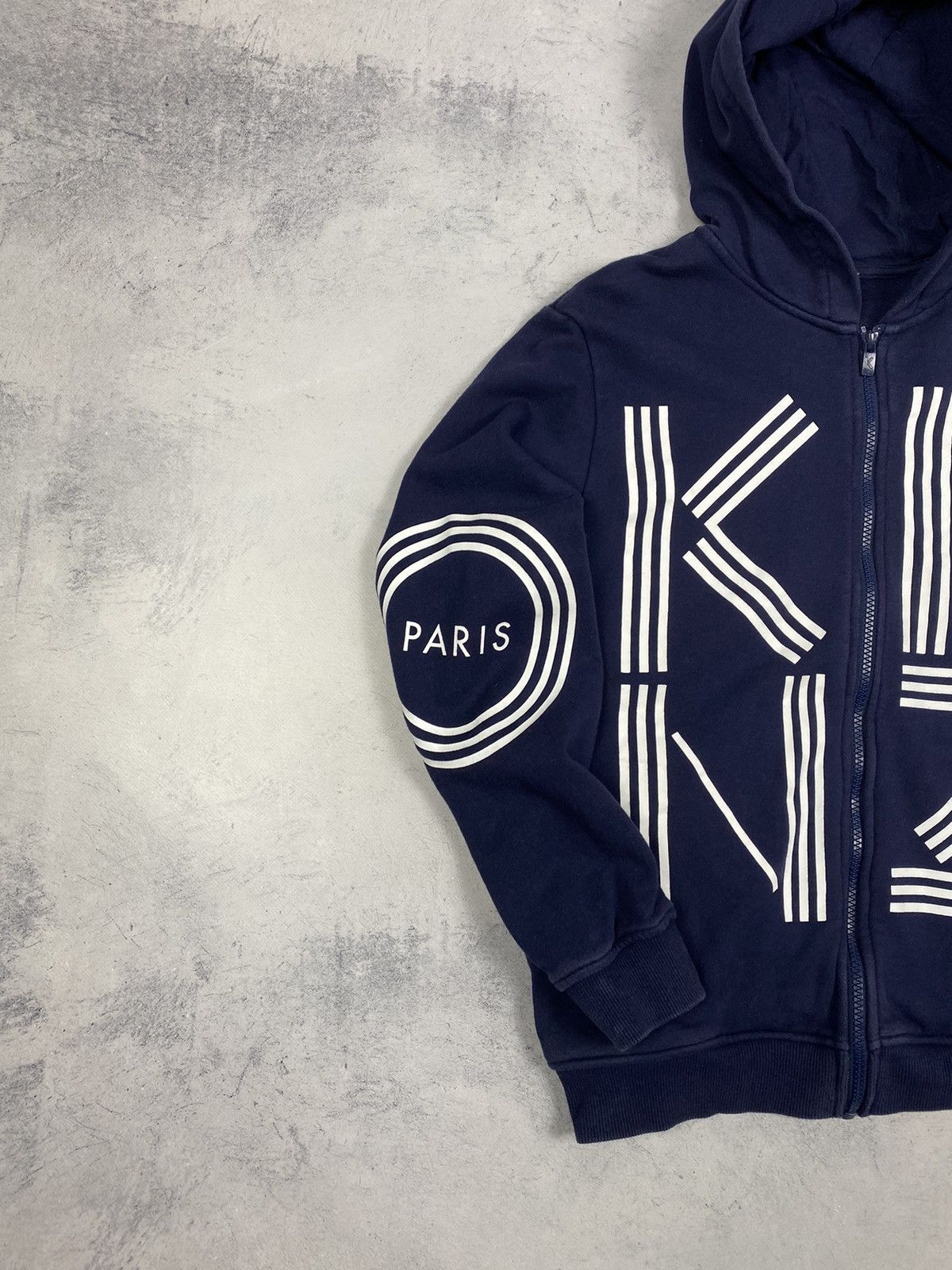 Kenzo Kenzo Kids Big Logo Zip Hoodie Size US XS / EU 42 / 0 - 3 Thumbnail