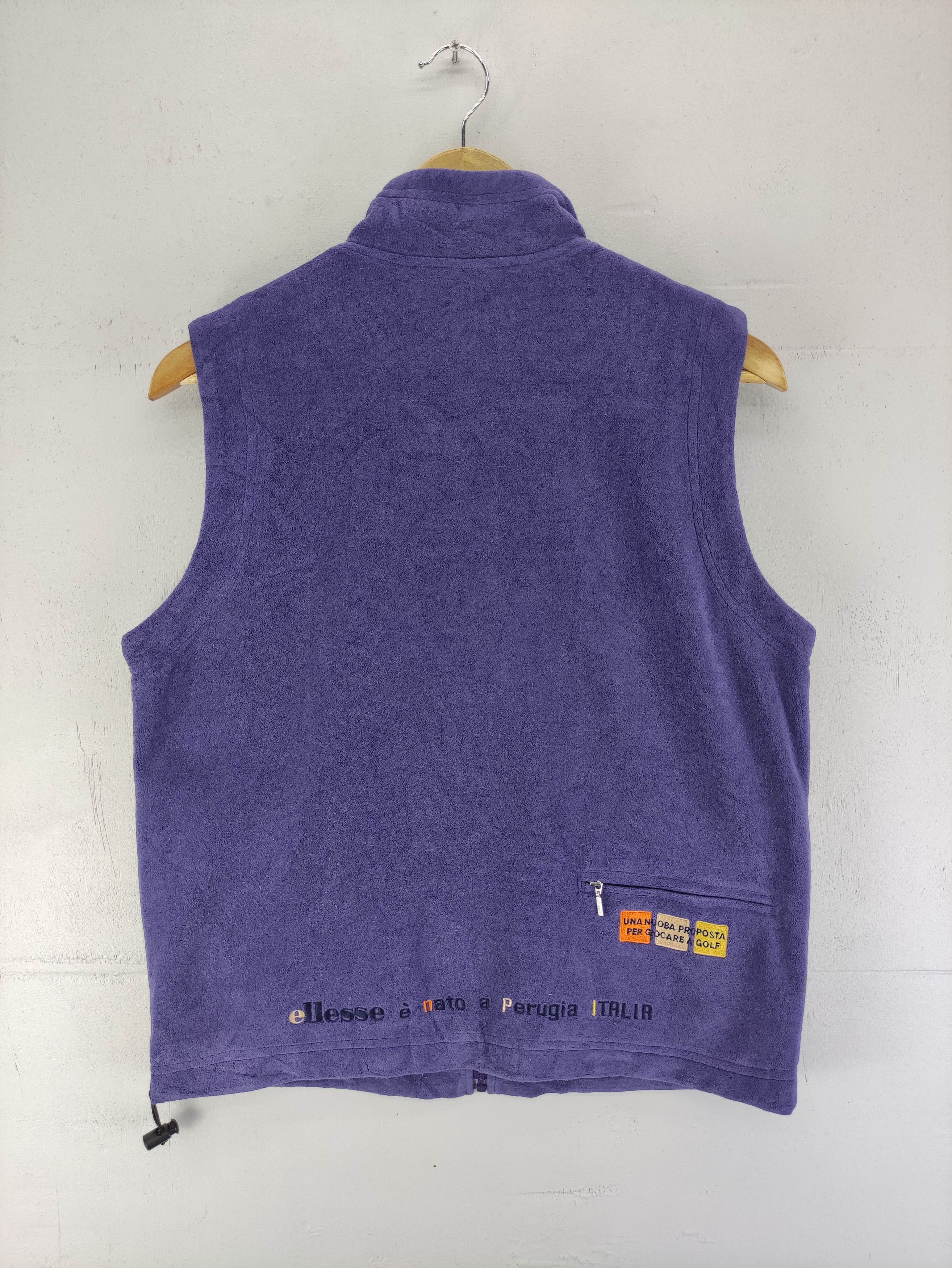 Ellesse Vintage Ellesse Fleece Vest Zipper Size US M / EU 48-50 / 2 - 10 Thumbnail