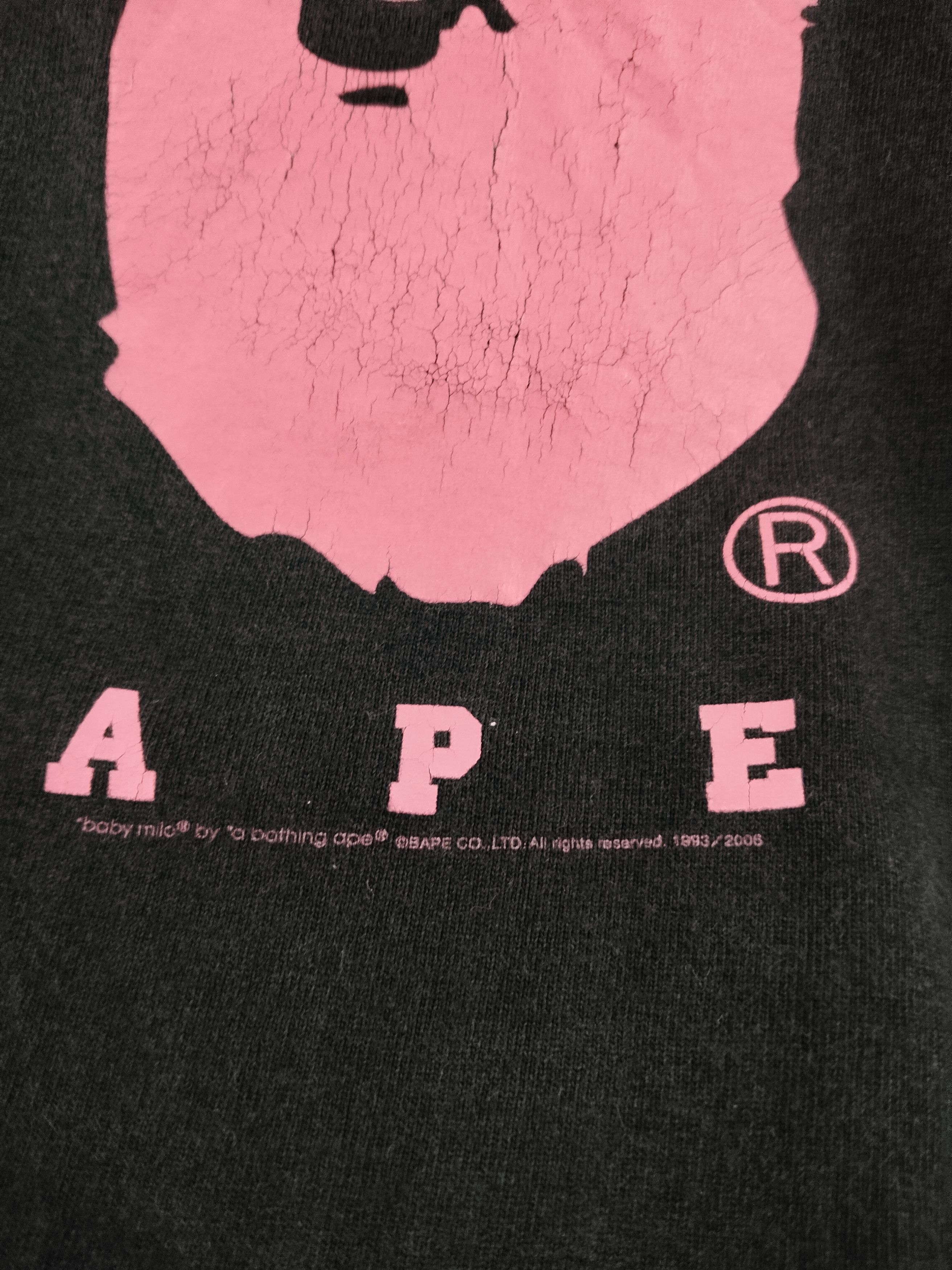 Bape × Vintage Vintage Y2K Baby Milo A Bathing Ape Busy Work Tshirt Size US M / EU 48-50 / 2 - 3 Thumbnail