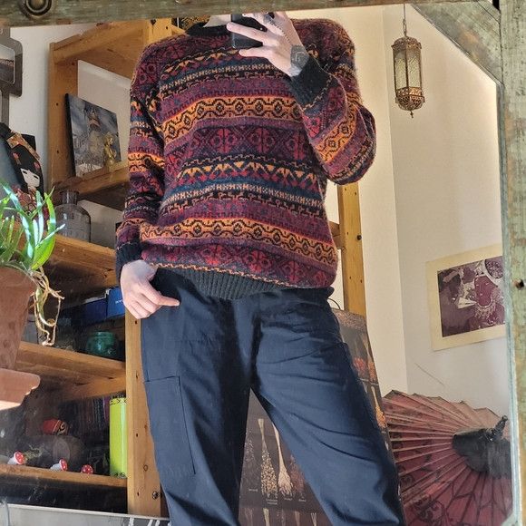 Other Alpaca Fina Alpaca Wool Crewneck Soft Sweater - M Size US M / EU 48-50 / 2 - 3 Thumbnail
