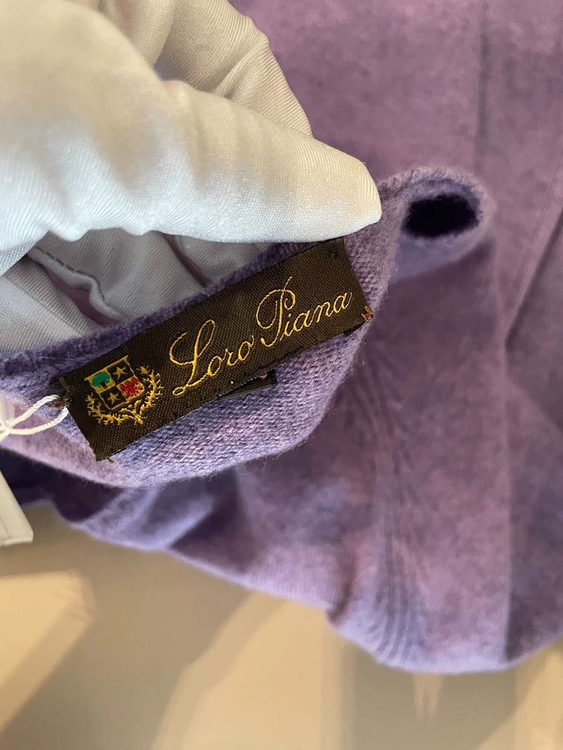 Loro Piana LORO PIANA Purple cashmere sweater Size M / US 6-8 / IT 42-44 - 9 Thumbnail