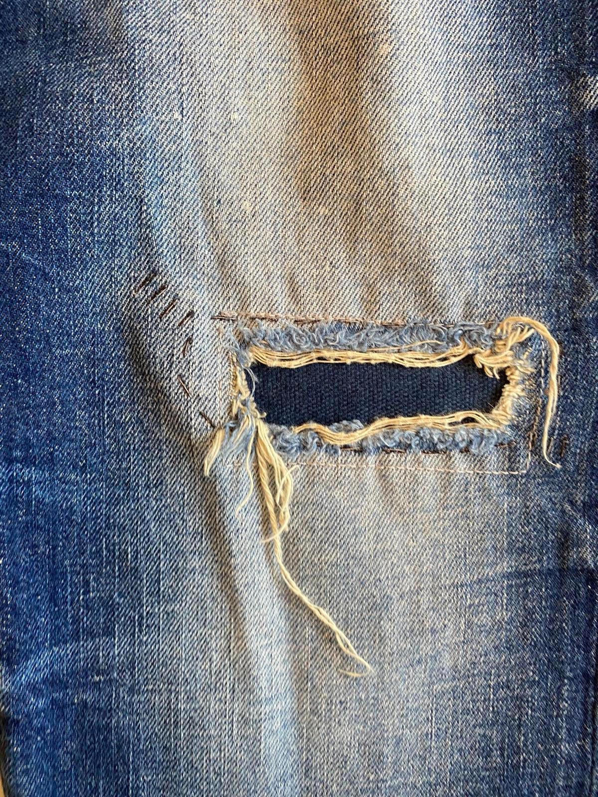 Scotch & Soda Scotch & Soda Mens Jeans Ralston Blue Distressed Size 33 Size US 33 - 7 Thumbnail
