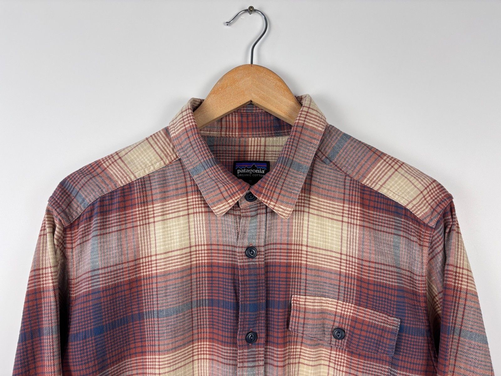 Patagonia Patagonia Worn Wear Fjord Flannel Shirt Organic Cotton M Size US M / EU 48-50 / 2 - 2 Thumbnail