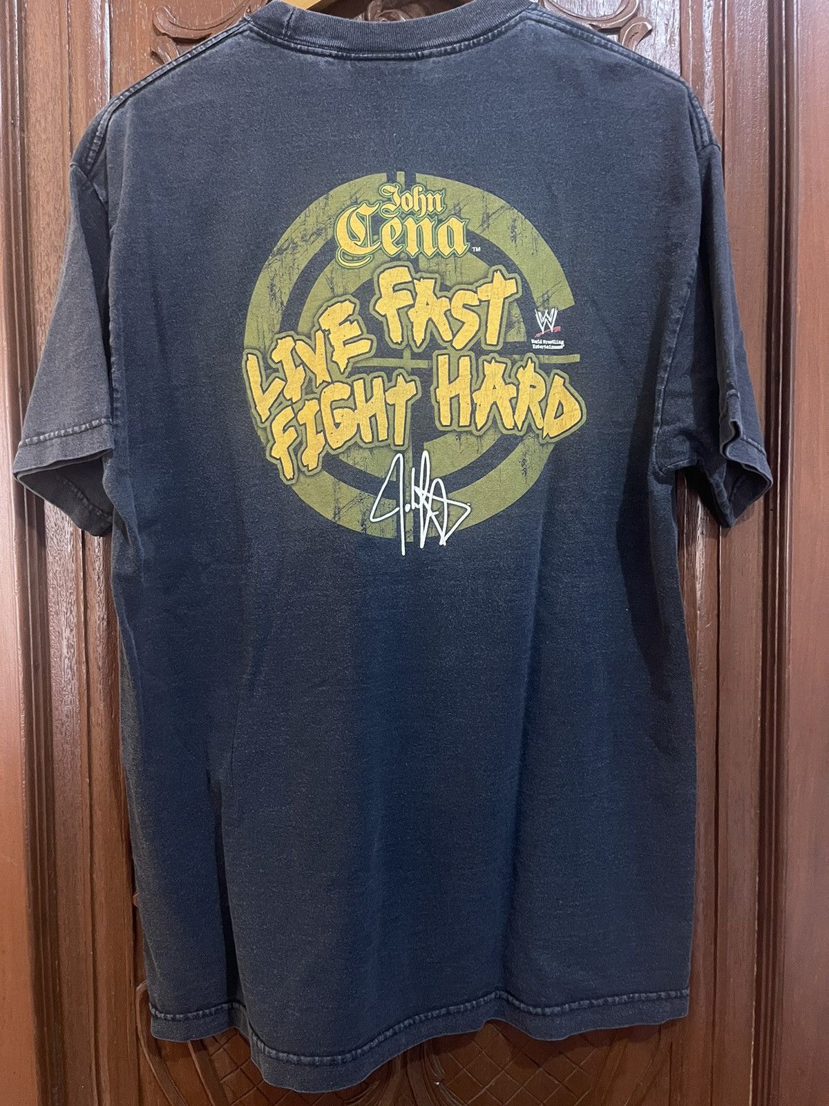 WWE × WWF Y2K John Cena Chain Gang Assault Battle Shirt Size US L / EU 52-54 / 3 - 2 Thumbnail