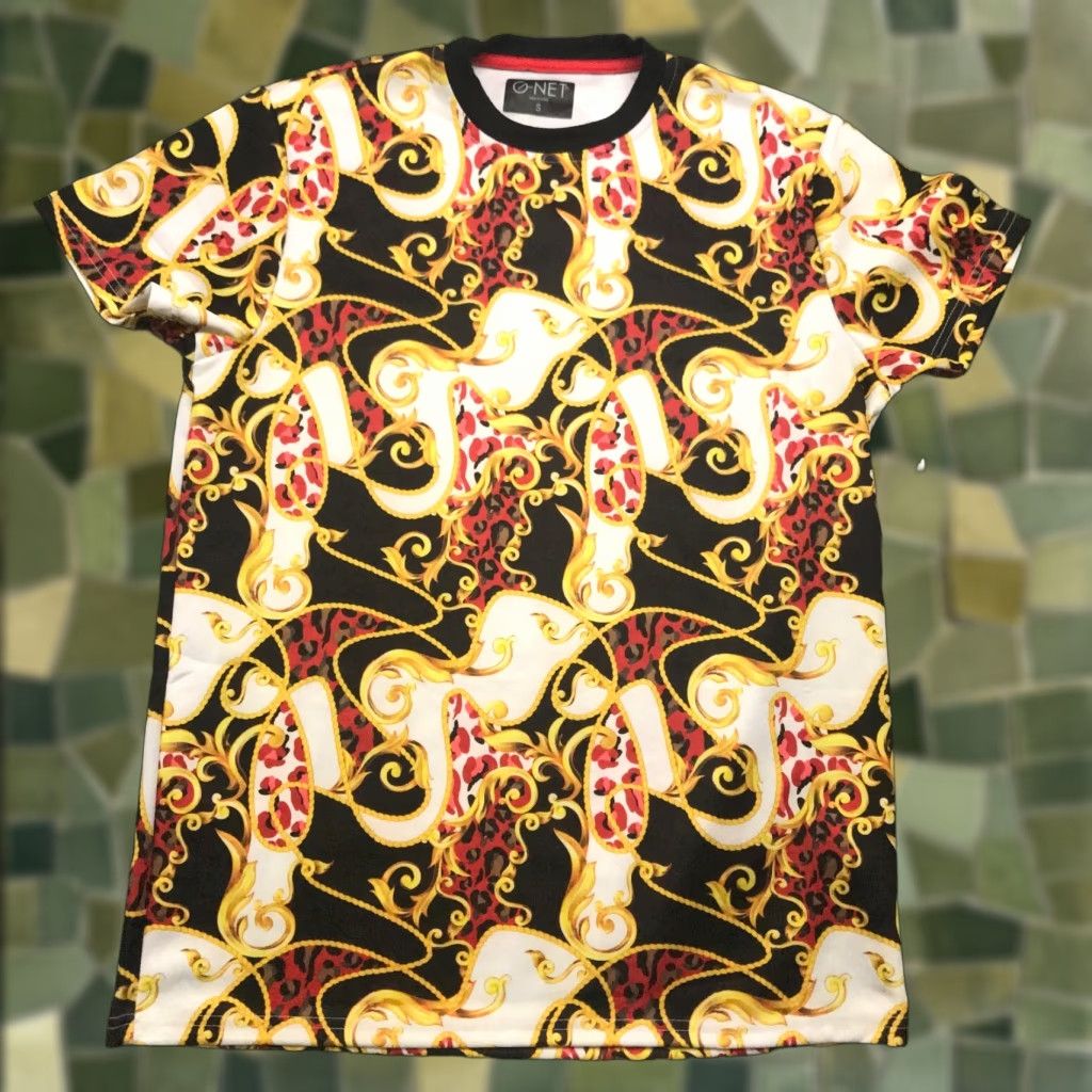Vintage G-Net Shirt Mens Small Gold & Red All Over Print Pattern SCUC-120MS Shirt Men Small Gold Red All Over Print Graphic Print Vintage: No Size US S / EU 44-46 / 1 - 1 Thumbnail