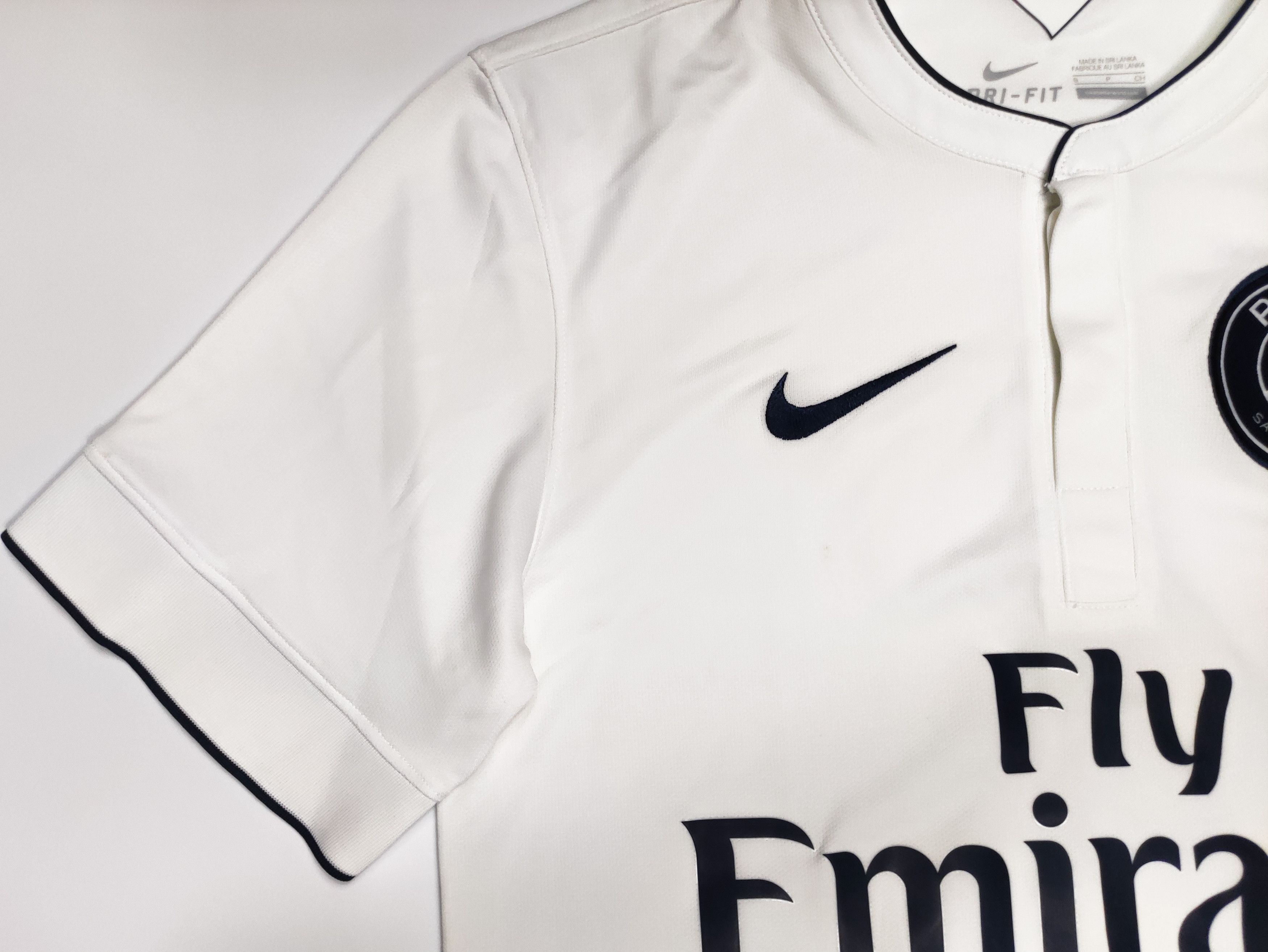 Nike Paris Saint-Germain 2014 2015 Nike Away Shirt Kit Jersey Size US S / EU 44-46 / 1 - 13 Thumbnail