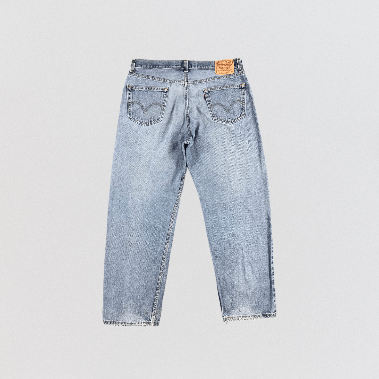 Levi's × Vintage Vintage Light Wash Levis 550 Jeans-JM1761 Size US 36 / EU 52 - 2 Thumbnail