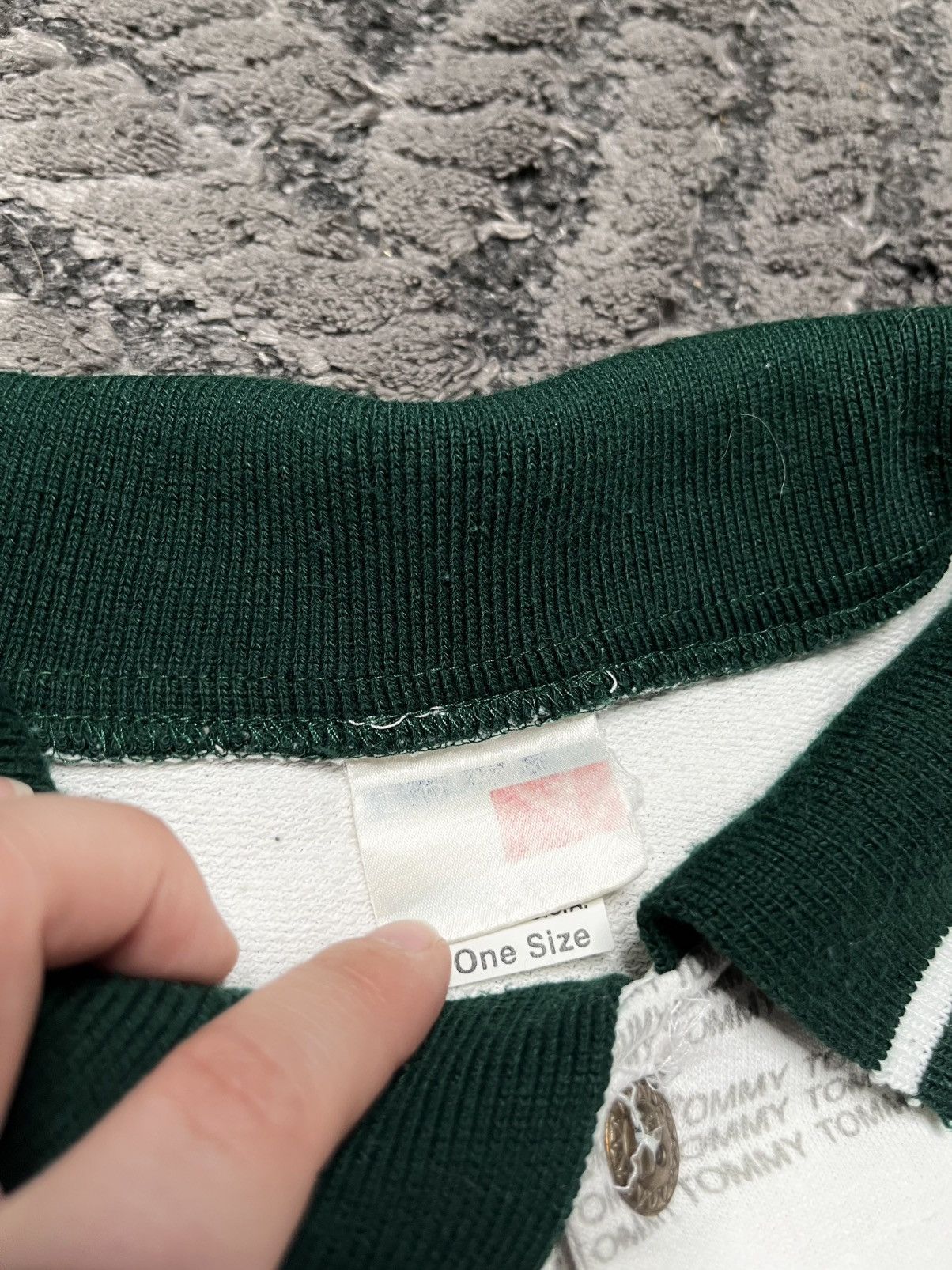 Vintage Vintage Grey Longsleeve T-shirt Tee Bootleg Tommy Hilfiger Size US XL / EU 56 / 4 - 4 Thumbnail