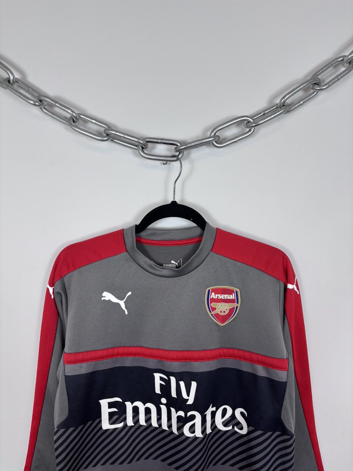 Puma Puma Arsenal FC 2016/2017 Training Long Sleeve Jersey Shirt Size US S / EU 44-46 / 1 - 2 Thumbnail