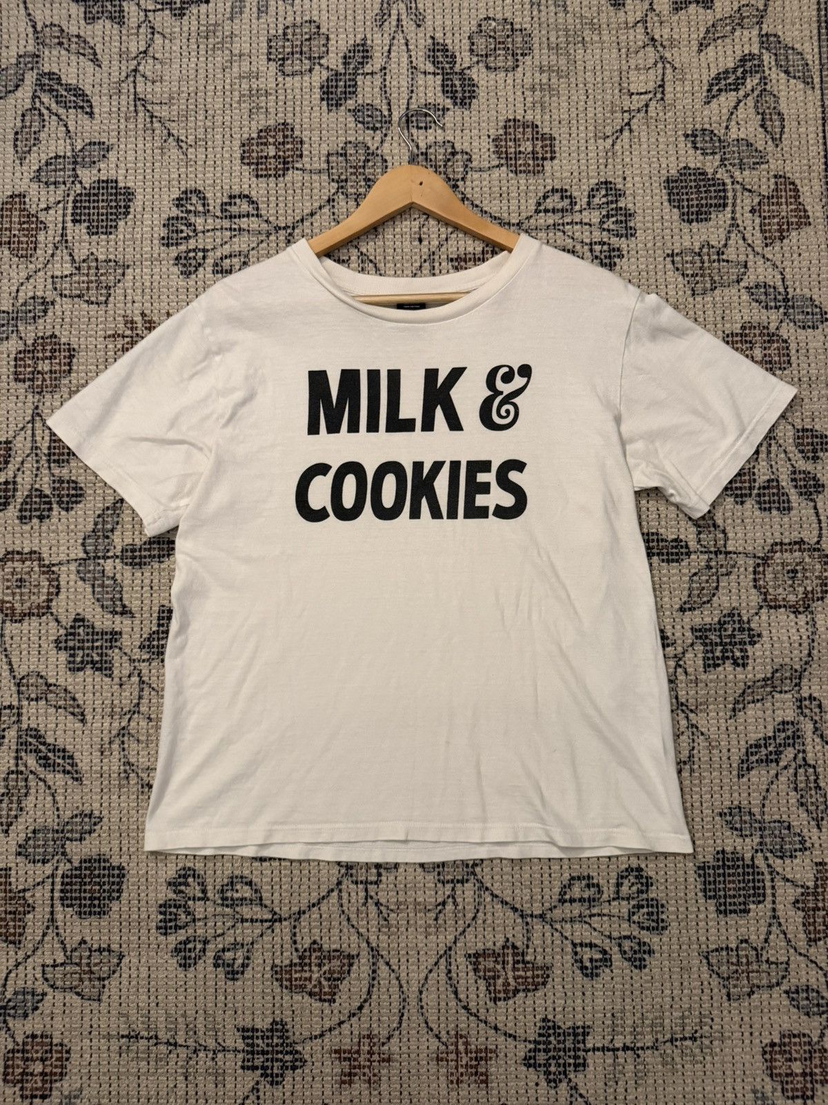 Japanese Brand × Number (N)ine number nine milk cookies tee | Grailed