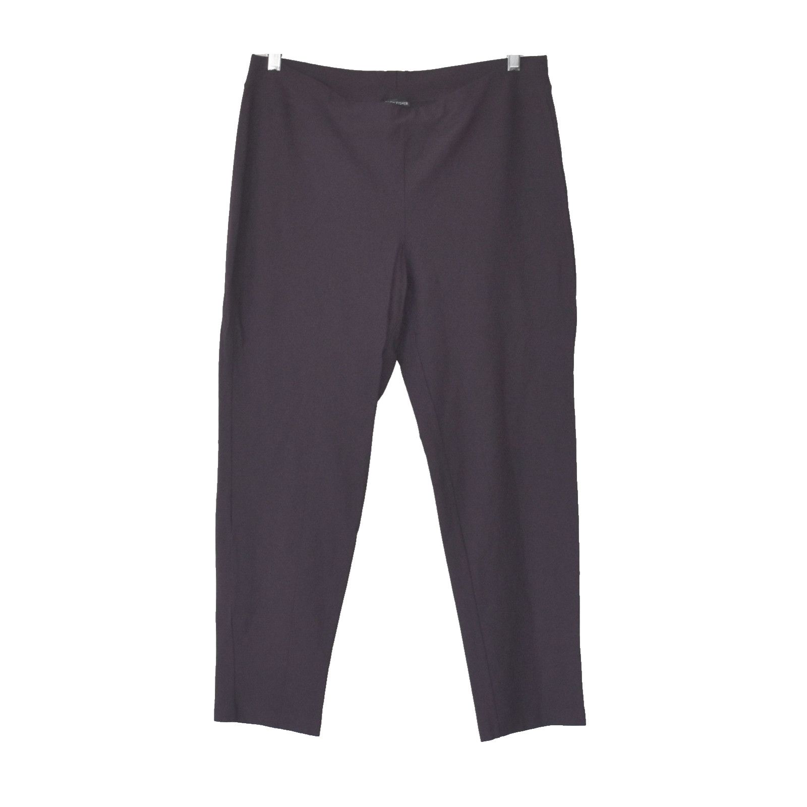Eileen Fisher A5 NEW EILEEN FISHER Purple Stretch Viscose Pants Size L Size 34" / US 12 / IT 48 - 1 Thumbnail