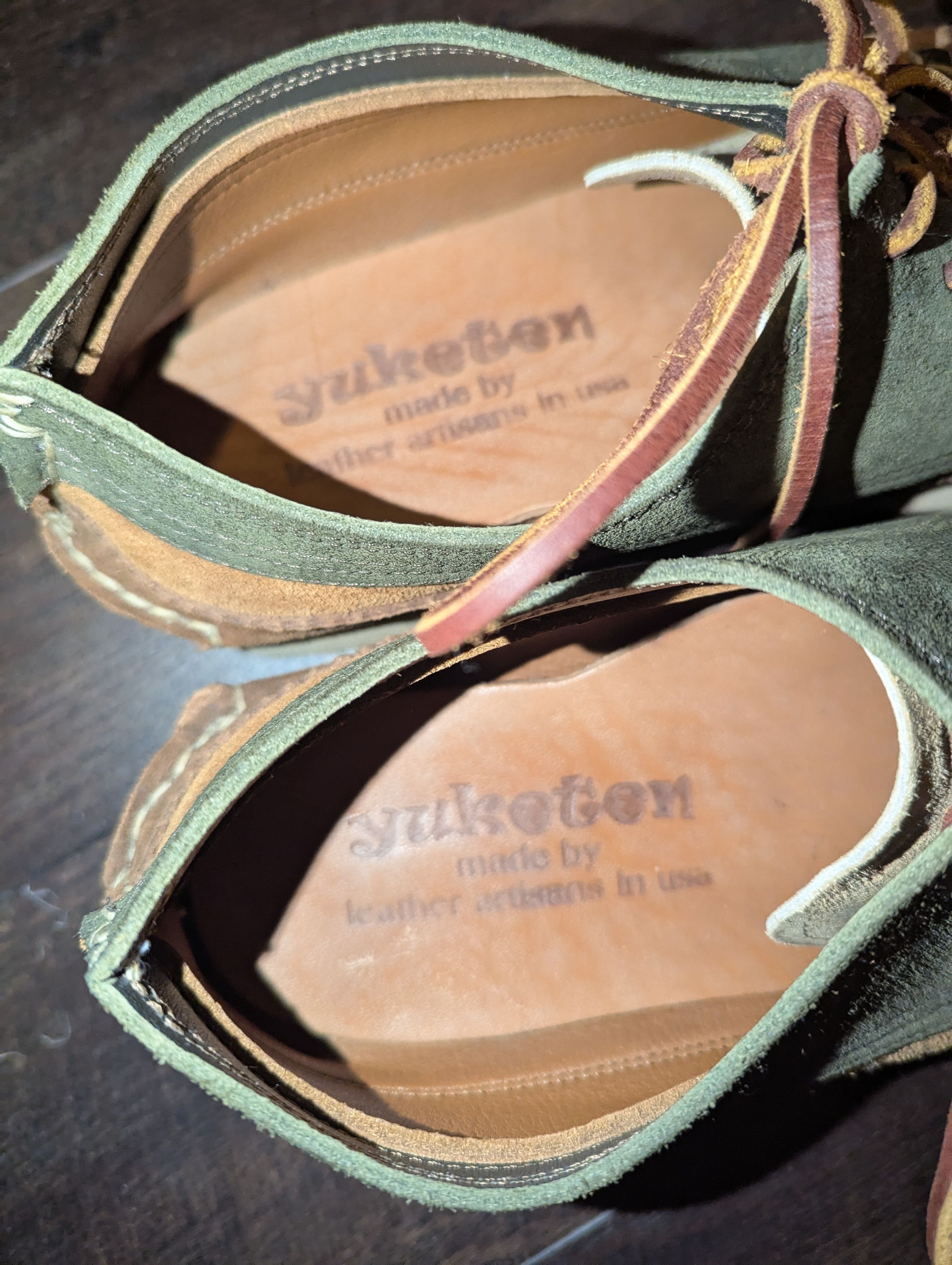 Yuketen Handsewn Maine Guide Oxford DB - FO Quatro Size US 11 / EU 44 - 12 Thumbnail