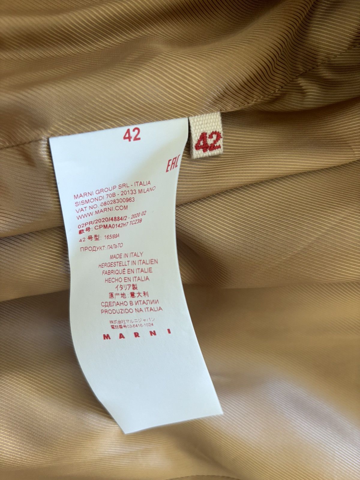 Marni Marni waxed corduroy coat Size US M / EU 48-50 / 2 - 2 Thumbnail