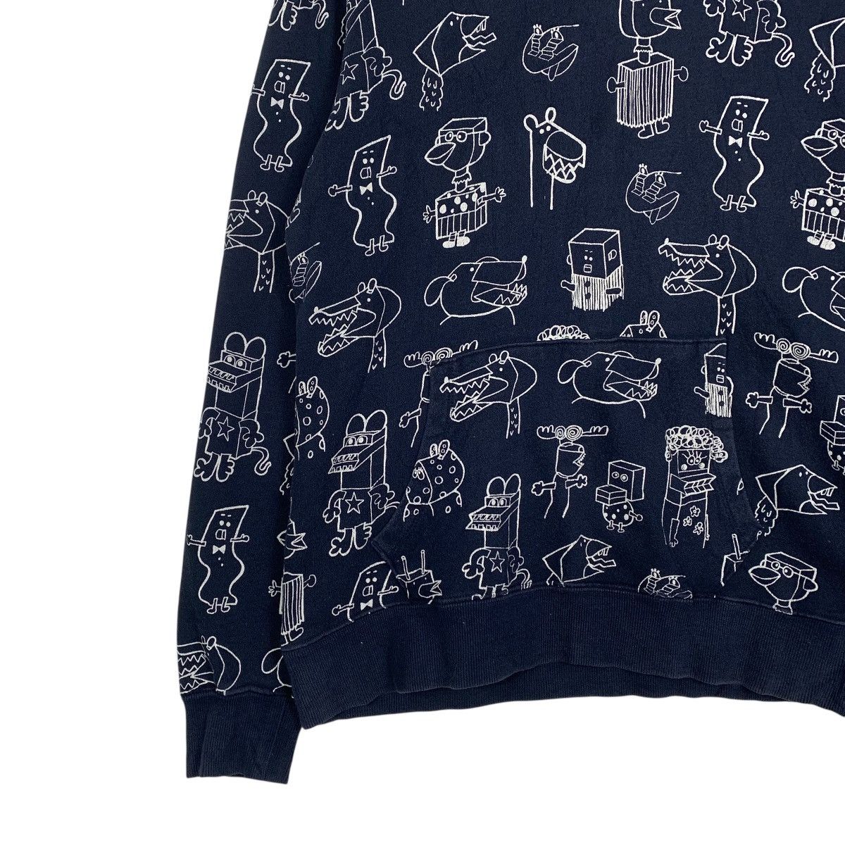 Japanese Brand Japanese Brand Graniph Fullprint Pullover Hoodie Size US M / EU 48-50 / 2 - 3 Thumbnail