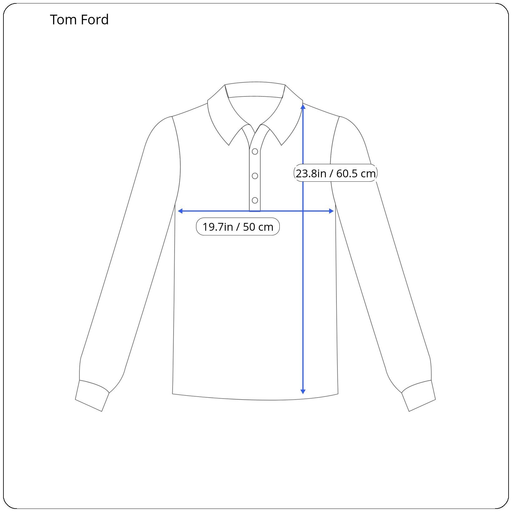 Tom Ford ⚡️QUICK SALE⚡️Tom Ford Navy Knit Long Sleeve Polo Size US M / EU 48-50 / 2 - 9 Thumbnail