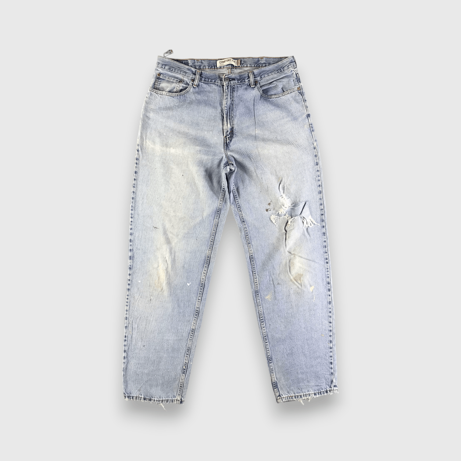 Levi's Vintage Light Wash Levis 560 Jeans-J3479 Size US 39 - 1 Thumbnail