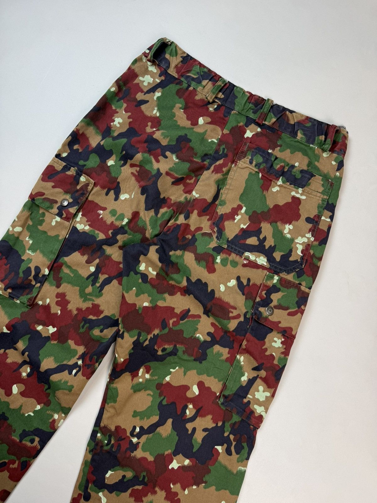 Vintage Military Swiss Army Alpenflage Camo M83 Cargo Pants Trousers Size US 30 / EU 46 - 18 Thumbnail
