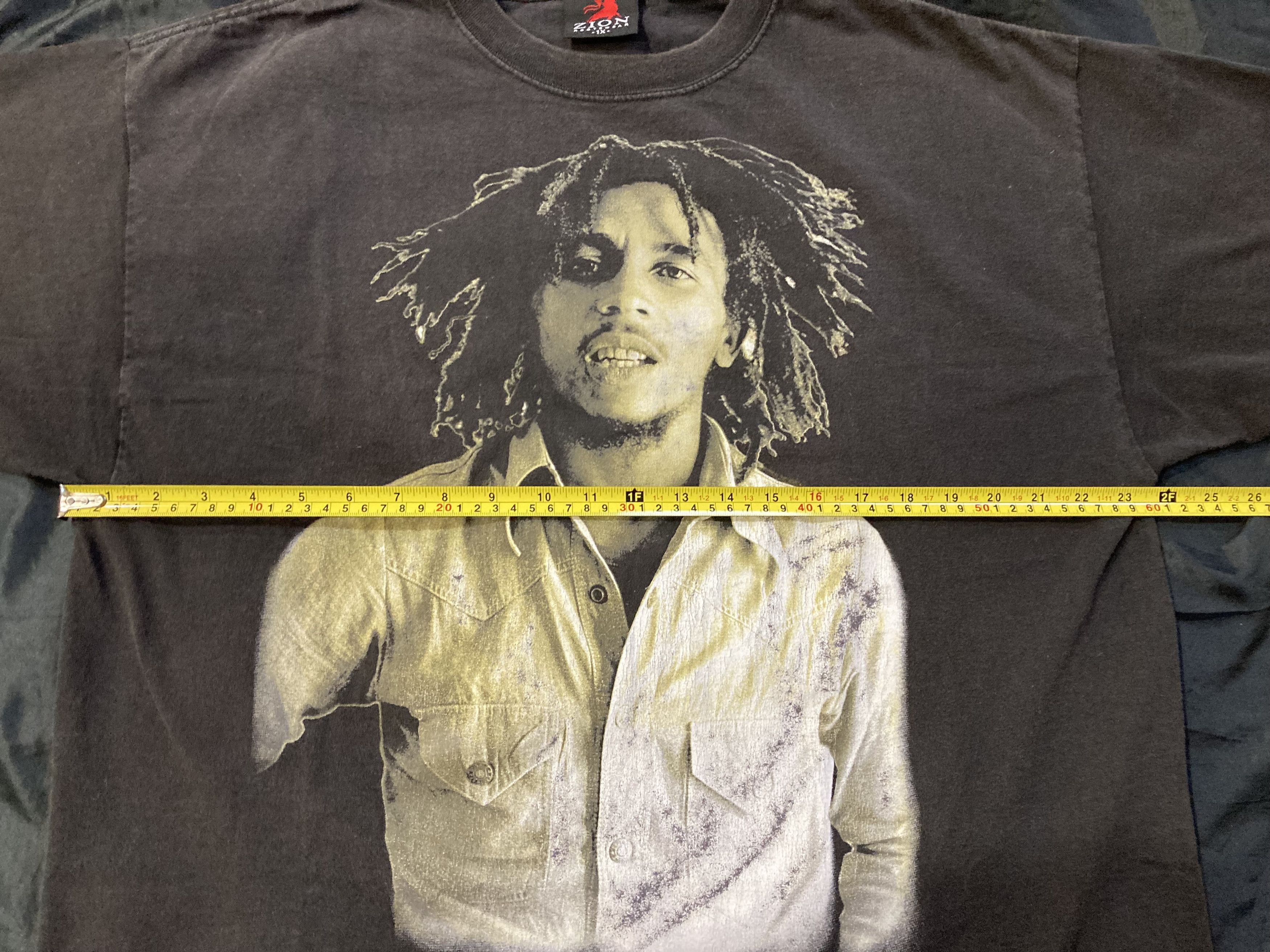 Bob Marley Vintage 2003 Bob Marley Reggae Zion USA Tee Size US XL / EU 56 / 4 - 8 Thumbnail