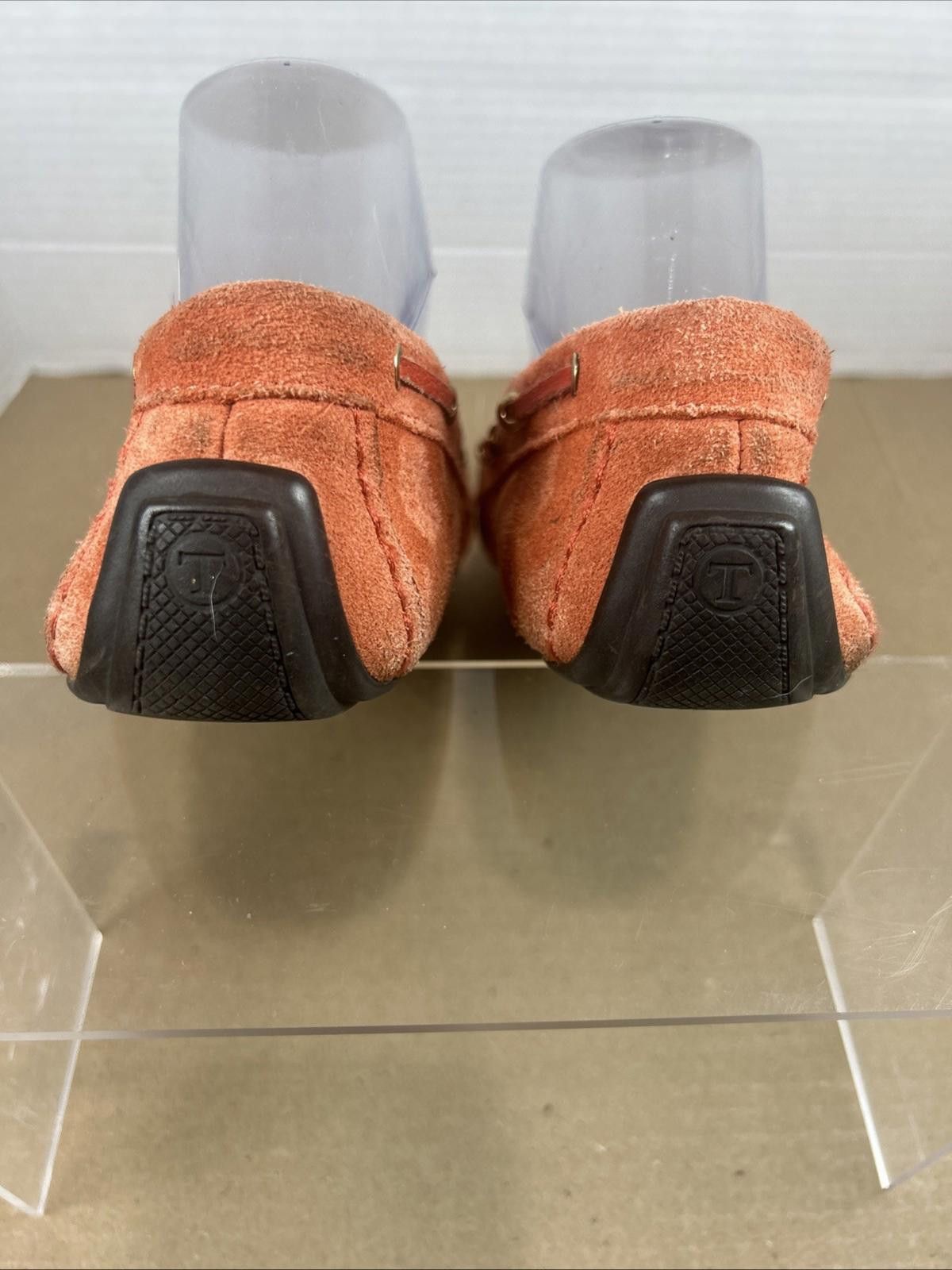 Other TALBOTS Women's Sz10.5 Orange Suede Leather Tassel Slip On Size US 10.5 / IT 40.5 - 5 Thumbnail