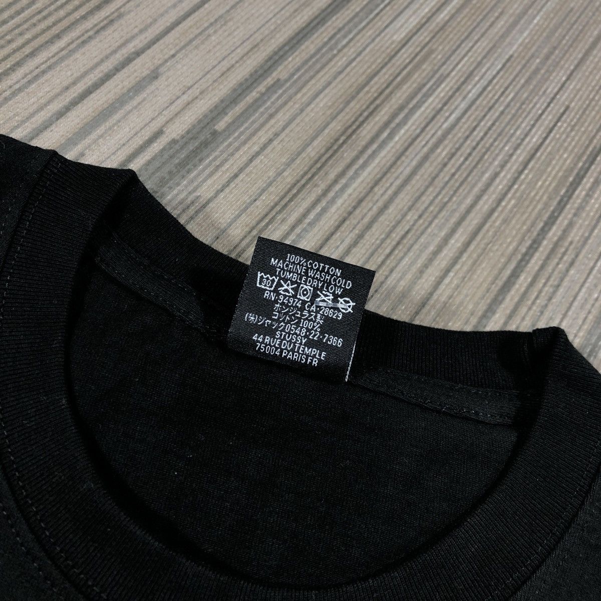 Stussy × Vintage Stussy Burning Stock Tee Size US XL / EU 56 / 4 - 6 Thumbnail