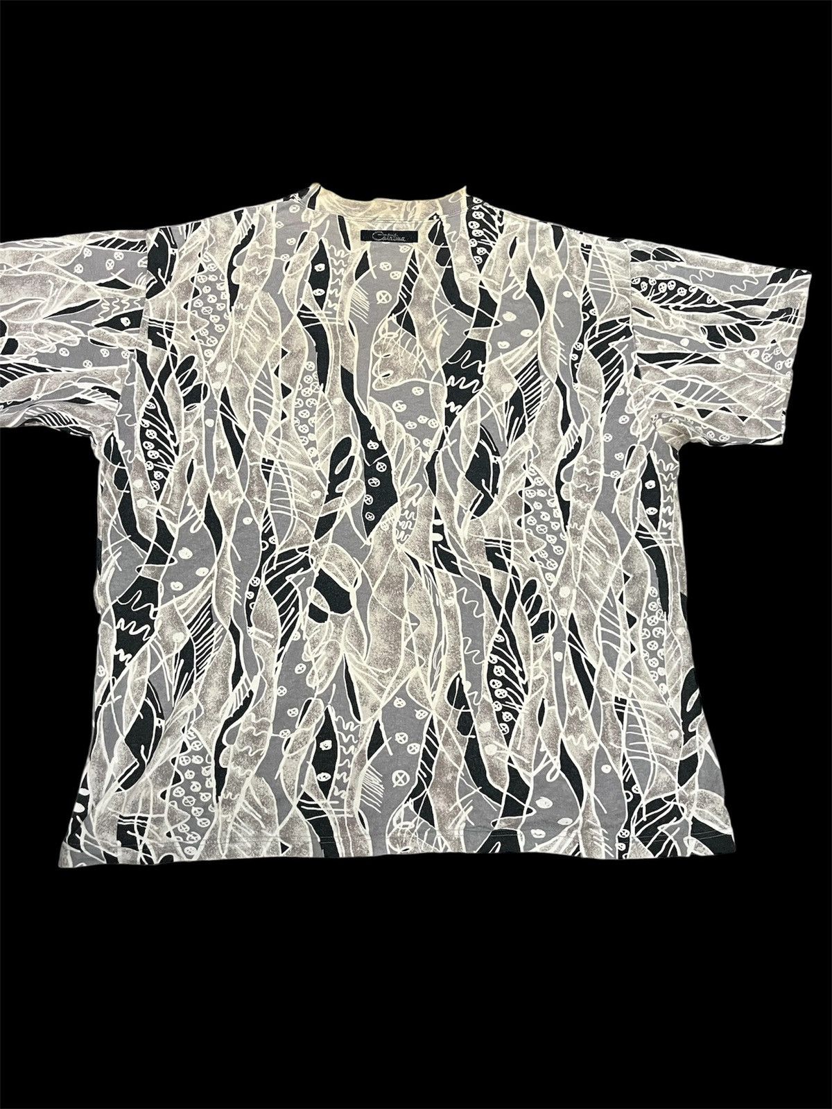 Vintage 🔥🔥🔥90s CATALINA FULLPRINTED OVERPRINTED Size US L / EU 52-54 / 3 - 2 Thumbnail