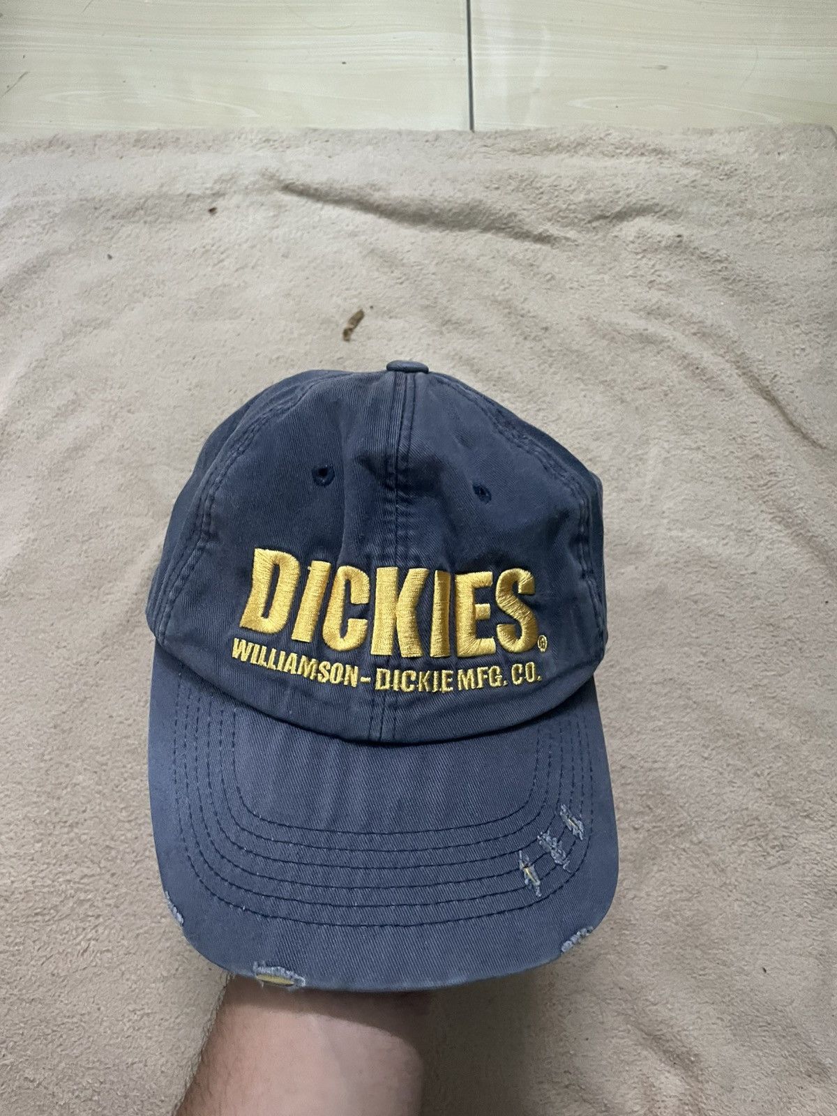 Dickies Vintage dickies Distressed style cap hat Size ONE SIZE - 1 Thumbnail