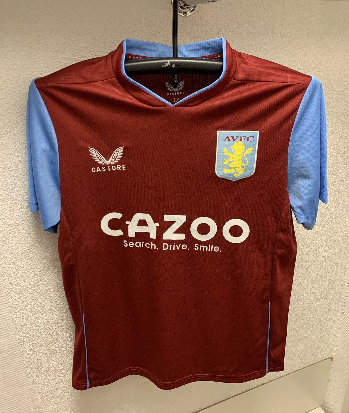 Castore AVFC Aston Villa castors soccer jersey M sz Size US M / EU 48-50 / 2 - 1 Thumbnail