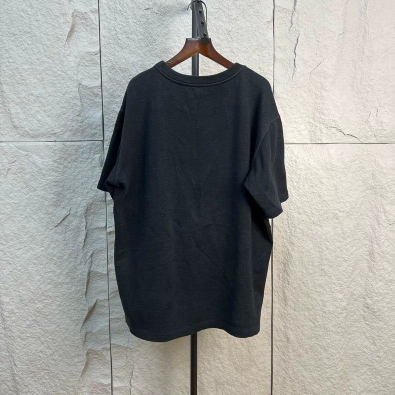 Louis Vuitton Louis Vuitton Black dark stripe full print short sleeve Size US XL / EU 56 / 4 - 2 Thumbnail
