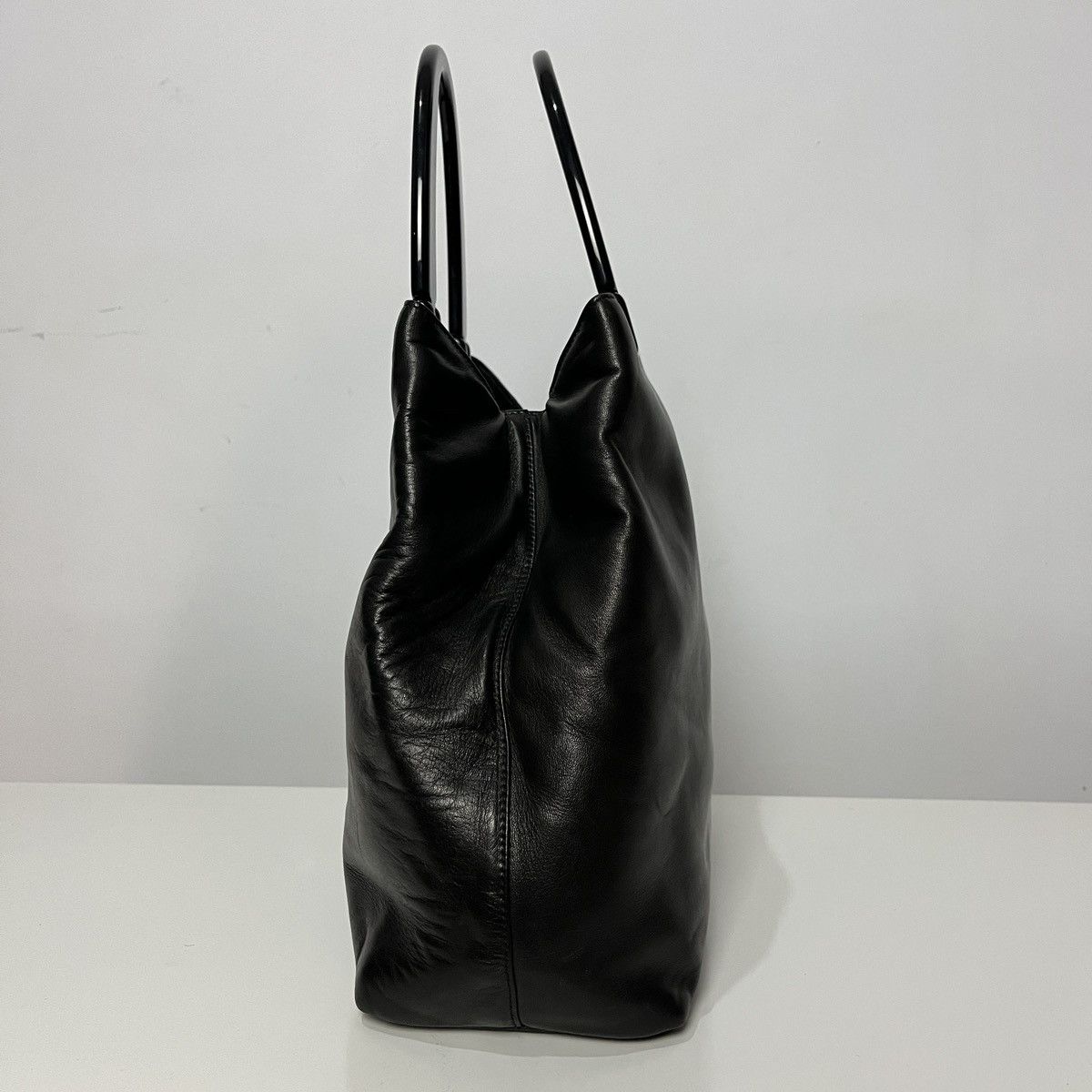 Prada Vintage Prada Nappa Leather Hand-Bag Size ONE SIZE - 13 Thumbnail