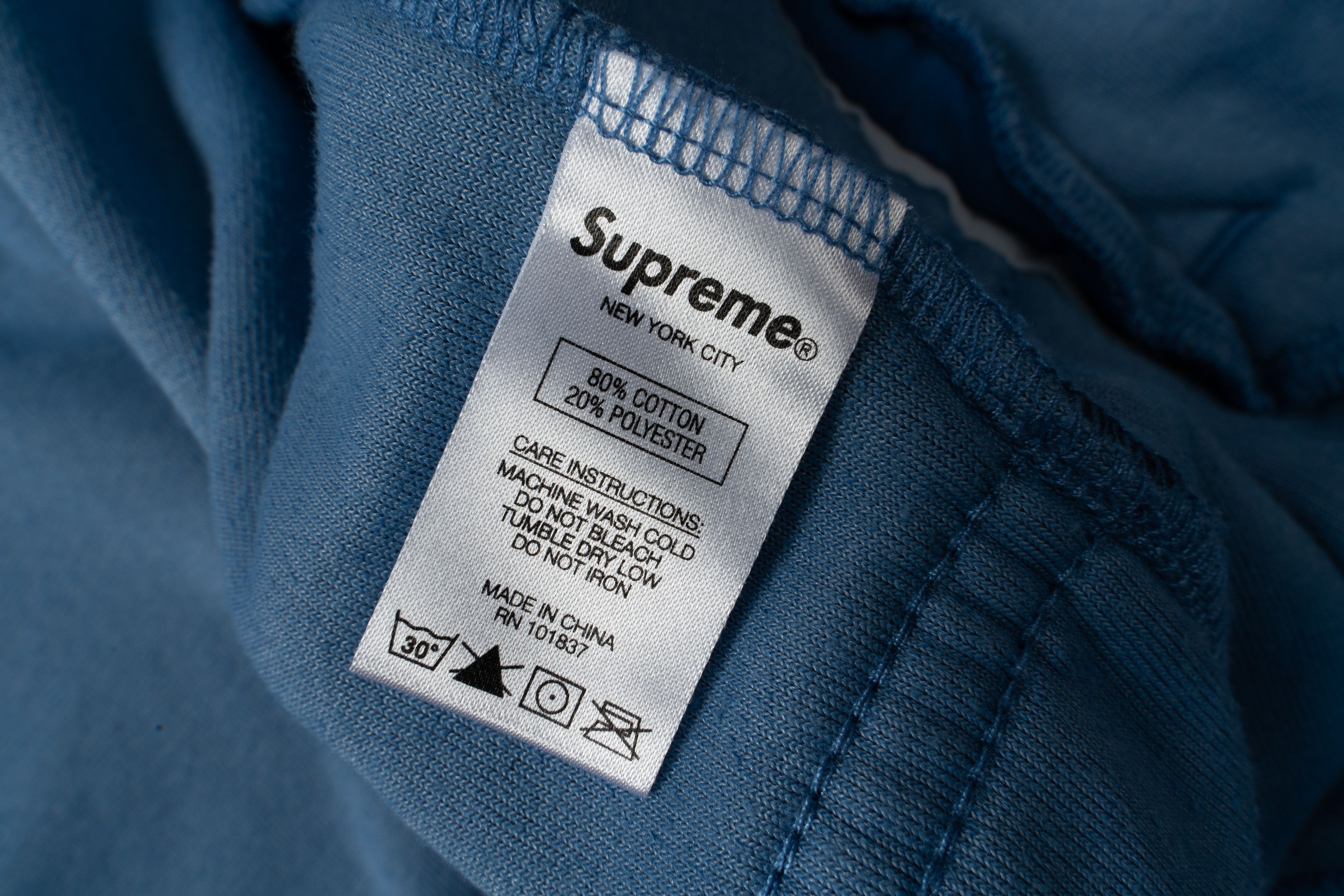 Supreme 🔵SUPREME Grid Taping Velour Jacket and Sweat pant outfit Size 50R - 7 Thumbnail