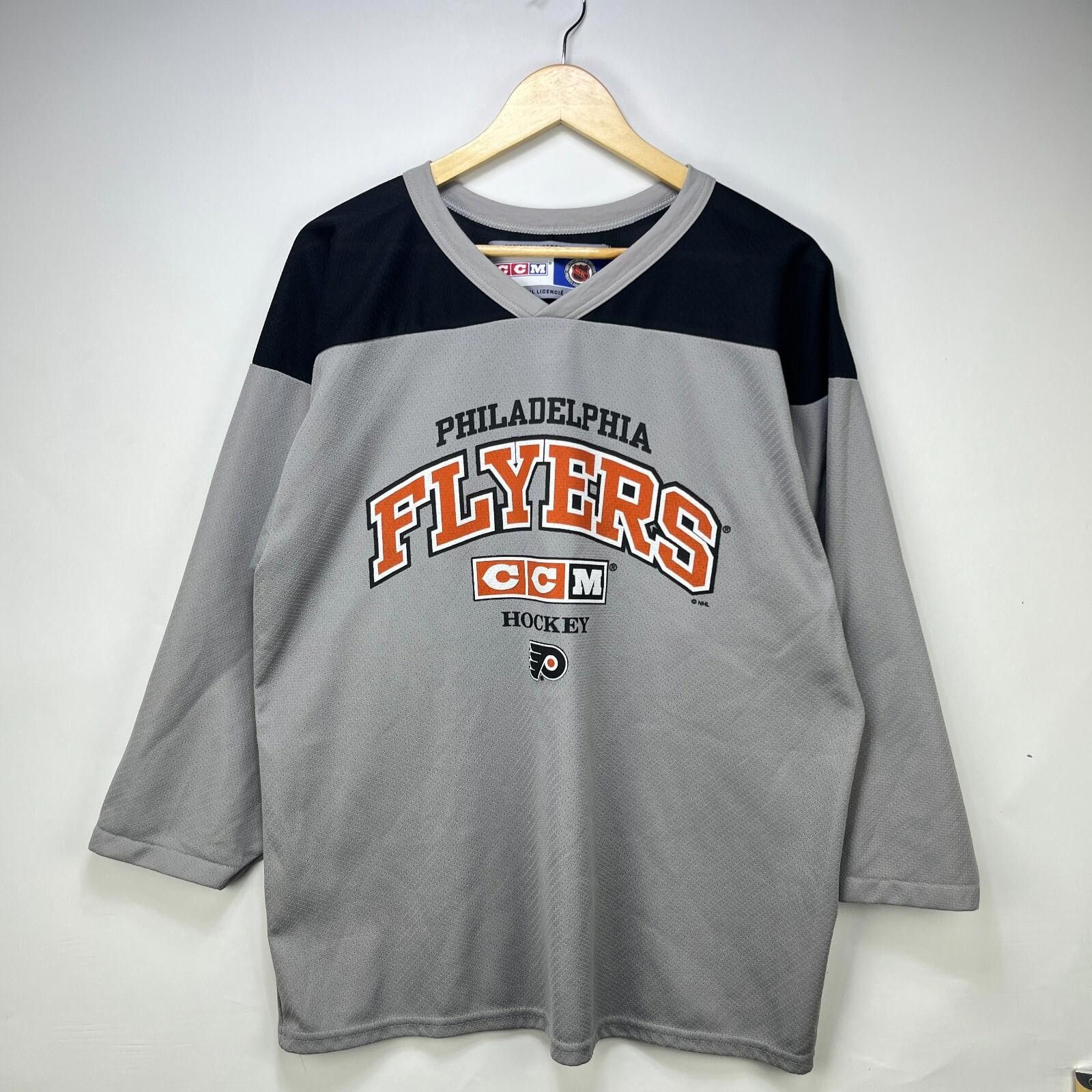 Ccm Vintage Philadelphia Flyers CCM Hockey Jersey Medium Size ONE SIZE - 1 Thumbnail