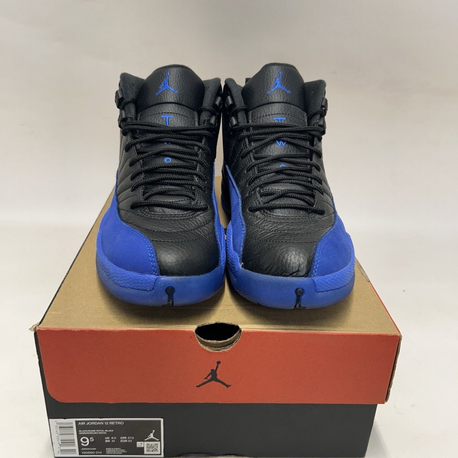 Jordan Brand Nike Air Jordan 12 Retro OG “Game Royal/Black Blue” Size US 9.5 / EU 42-43 - 2 Thumbnail