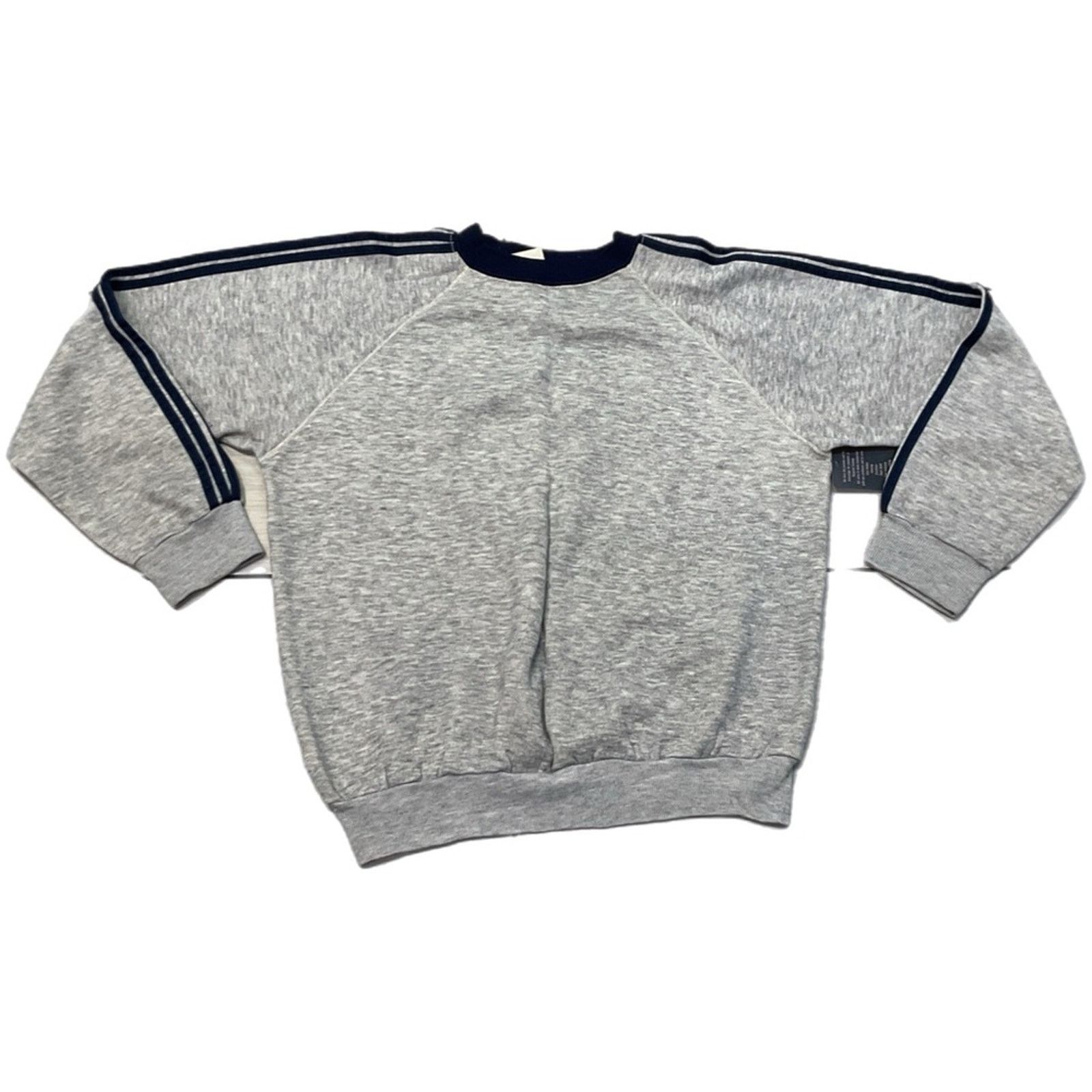 Vintage Vintage 80’s Bassett Walker Gray Sweatshirt Size US XL / EU 56 / 4 - 2 Thumbnail