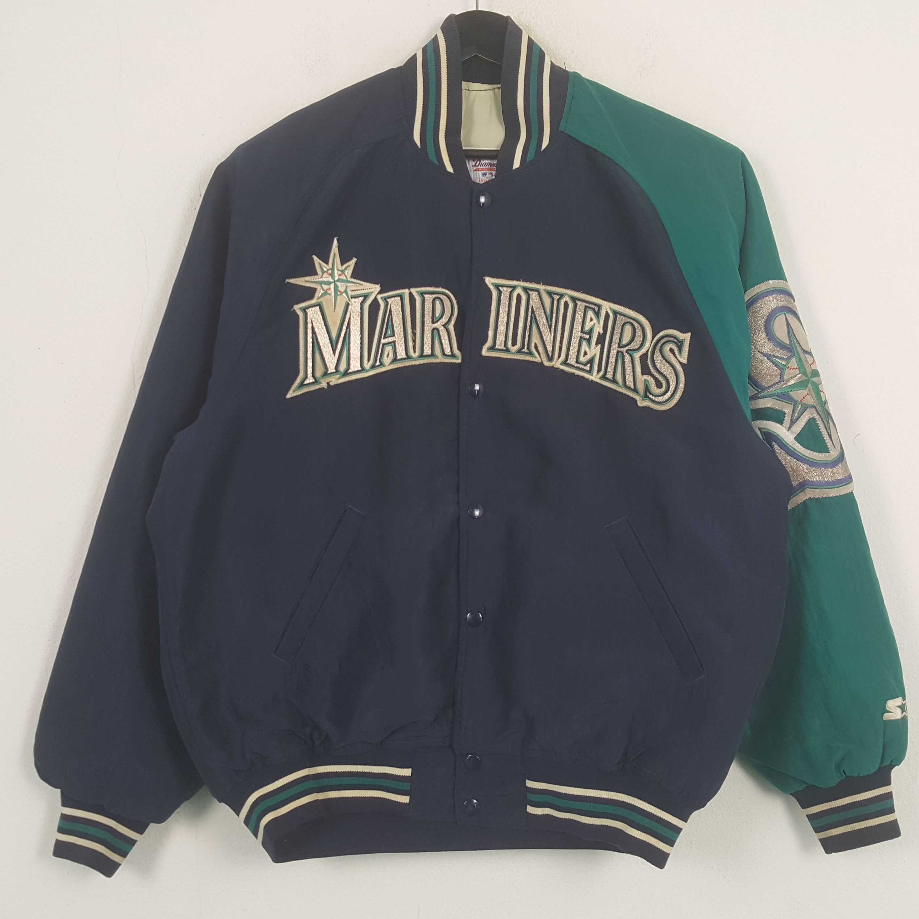 MLB MLB Seattle MARINERS Baseball Team Jacket C291N6 Size US XL / EU 56 / 4 - 1 Thumbnail