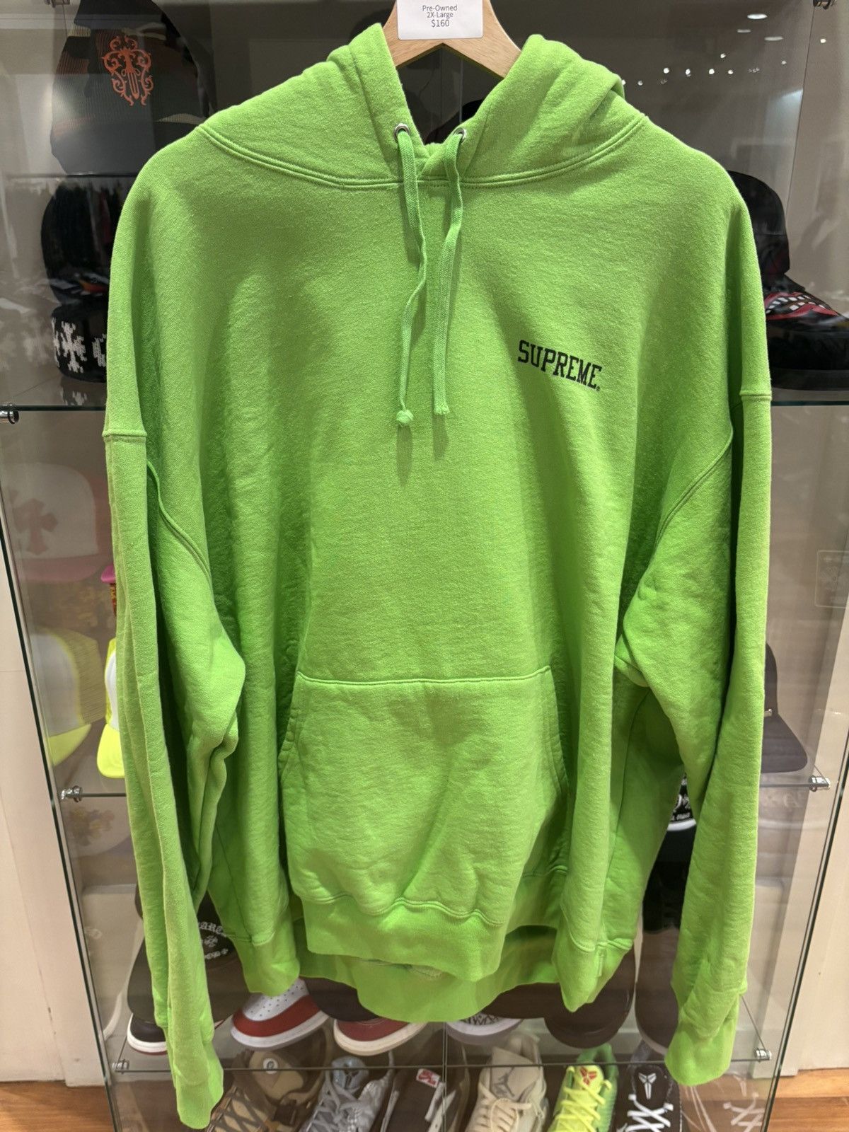 Supreme Supreme Doggs 4 Life Hoodie Green Size US XXL / EU 58 / 5 - 1 Thumbnail